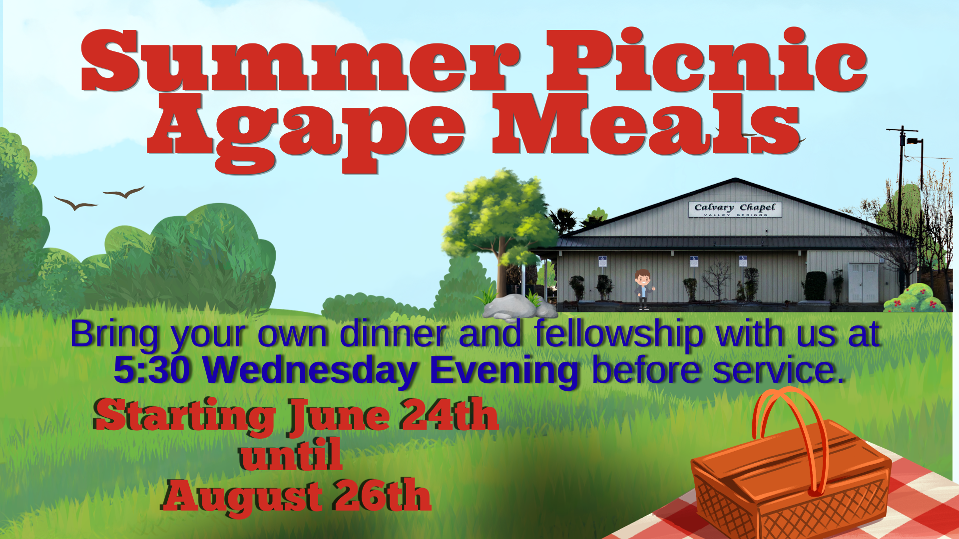 Summer Picnic Agape Meal