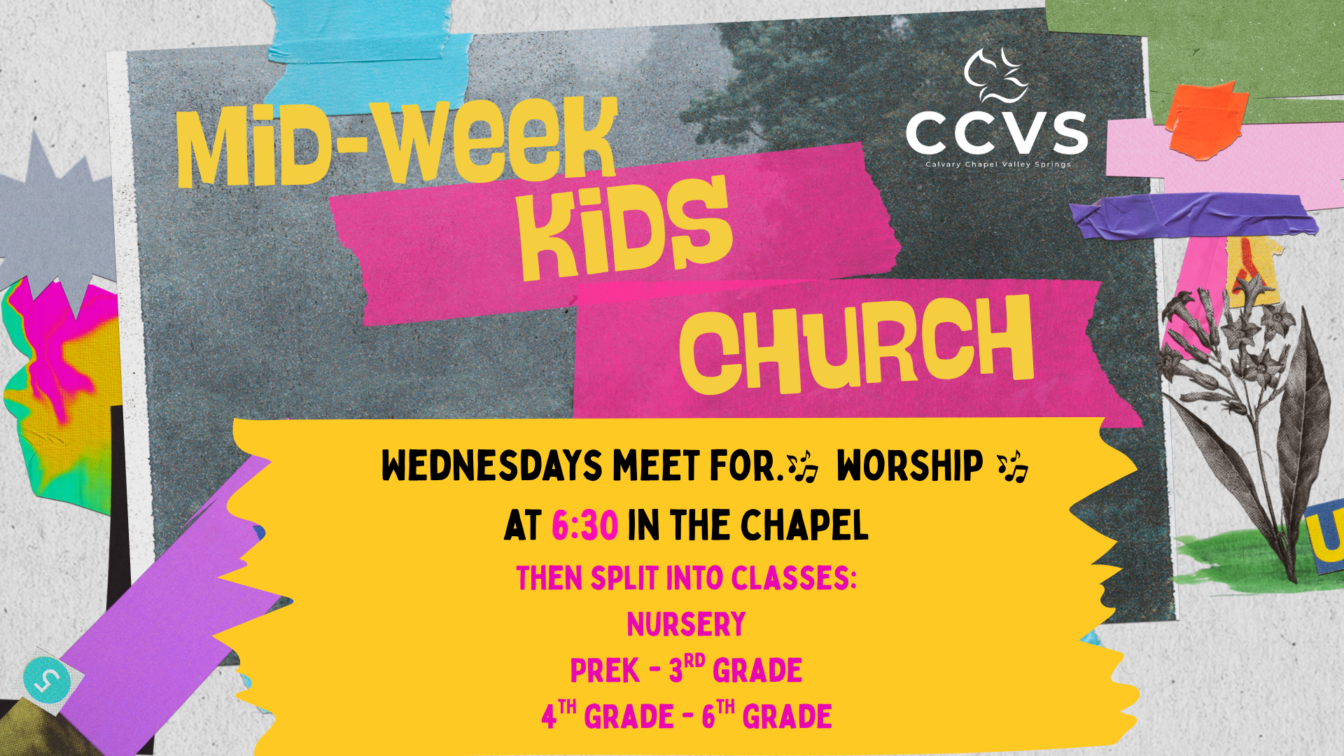 Mid-Week Kids Church