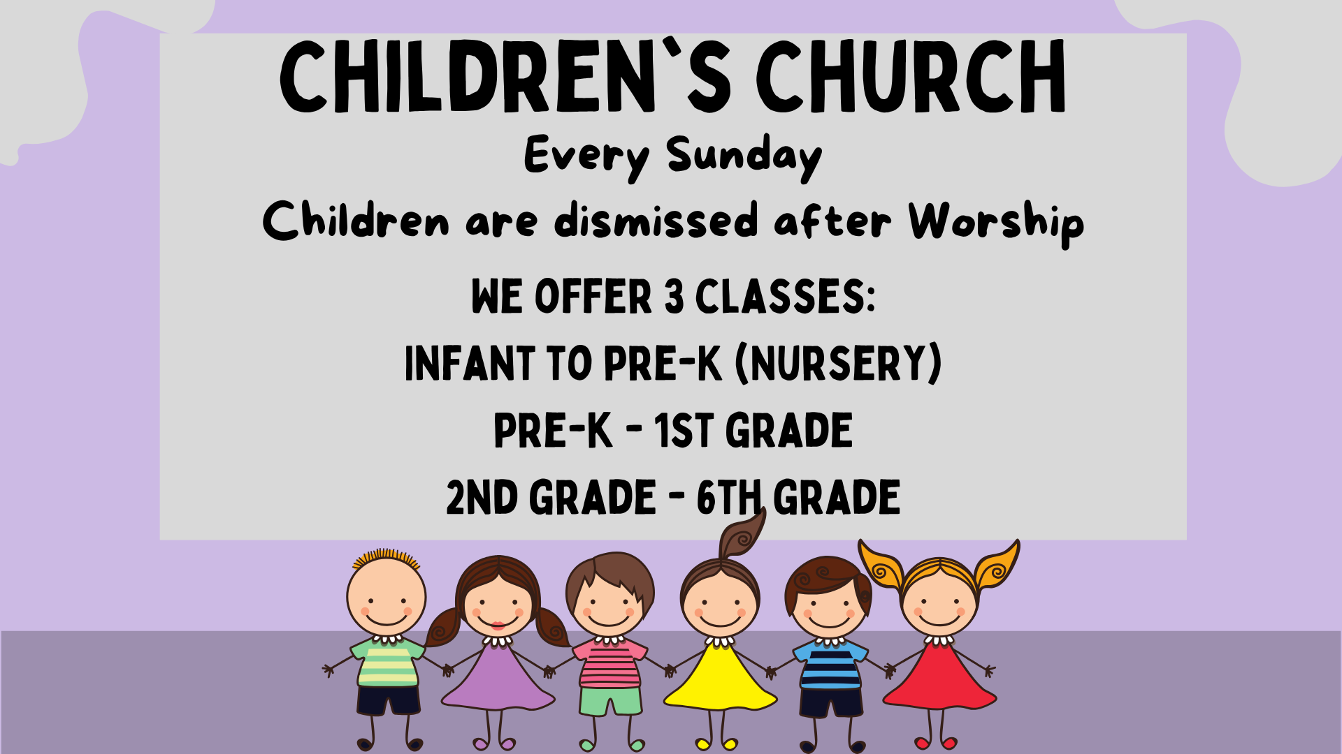 Sunday Children's Church