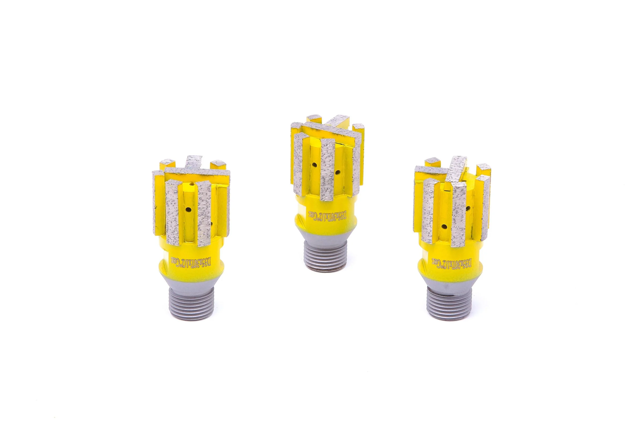 35mm x 30mm Diamond finger with 1/2 gas fitting for Granite, Marble and Sandstone
