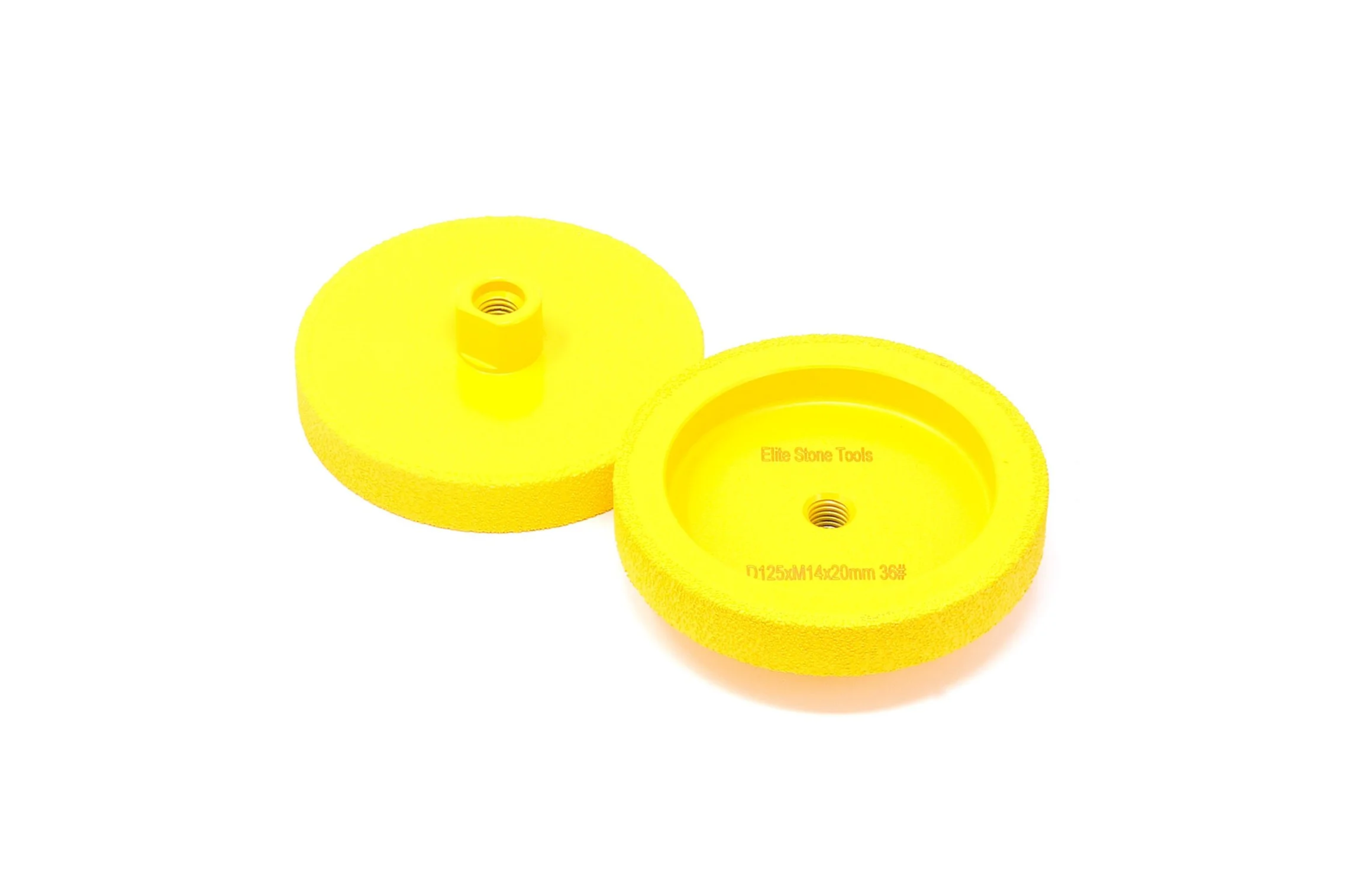 Continuous rim 125mm x 20mm thick Vacuum brazed M14 36 grit