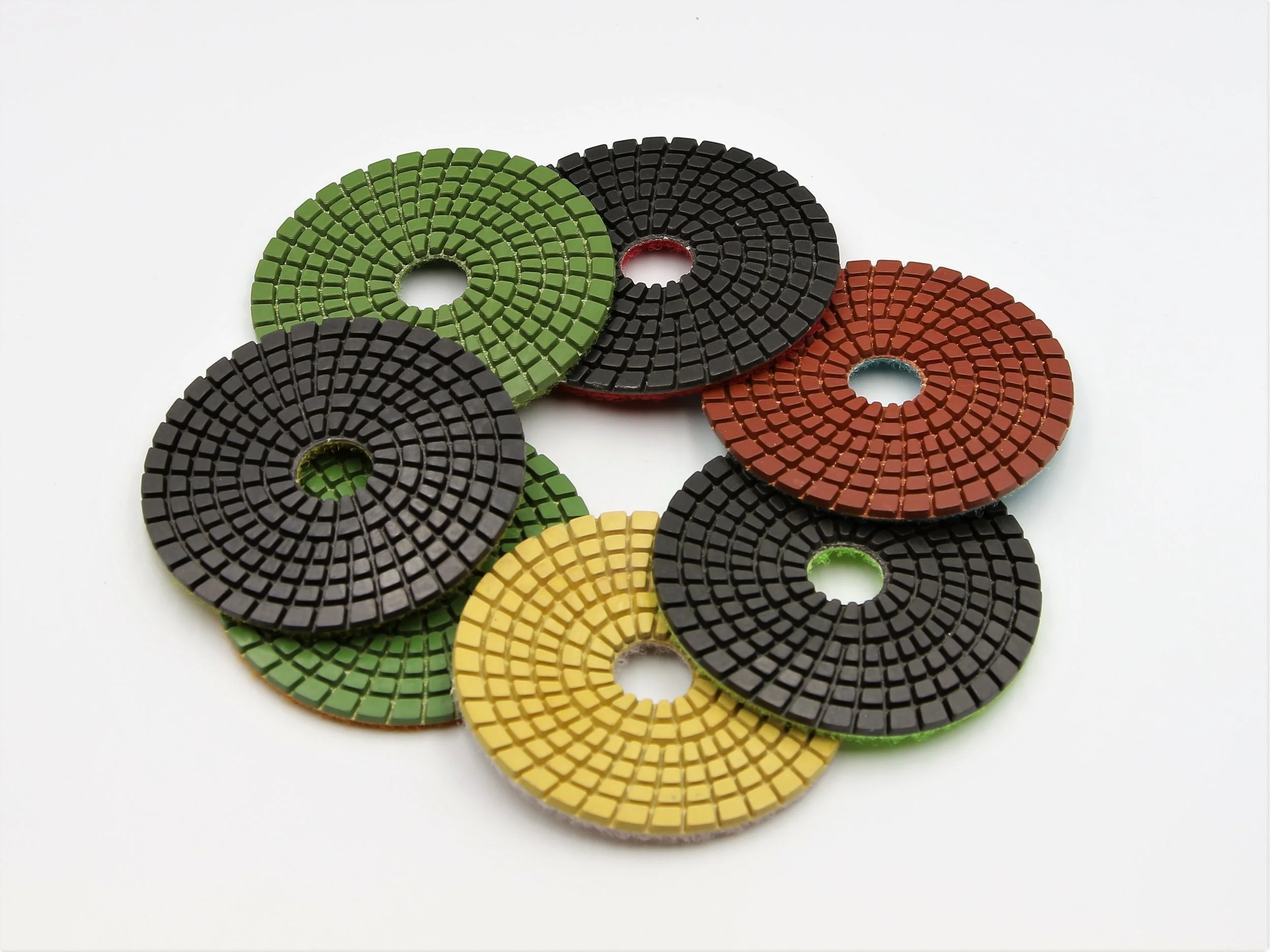 Flexible Wet Diamond Polishing Pads with Velcro Back — Elite Stone Tools