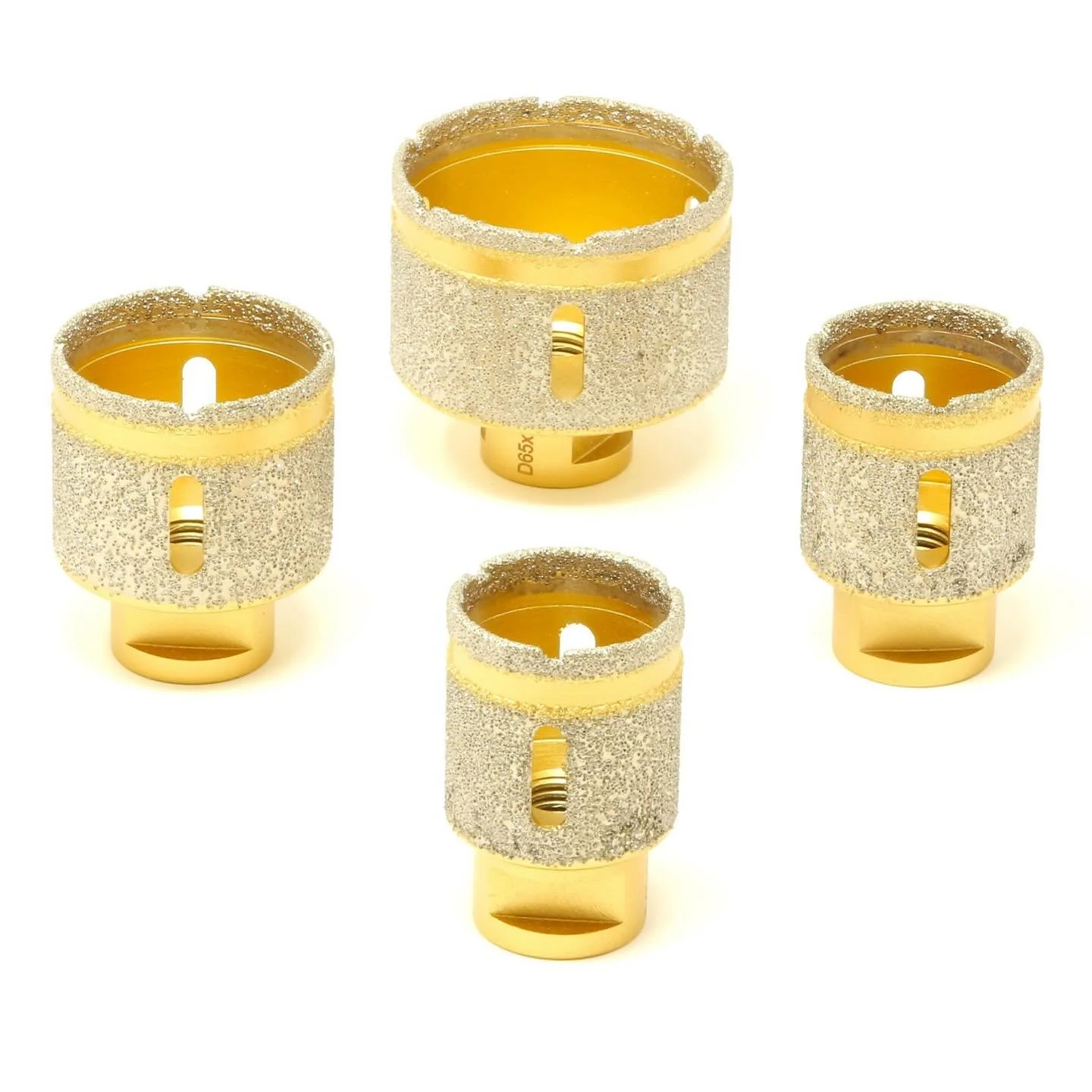 Vacuum brazed diamond cores with M14 fittings. These cores have diamond coating around the body to help@open up holes if needed. 
#wlitestonetools #tiling #coredrill #worktops #diamonddrilling