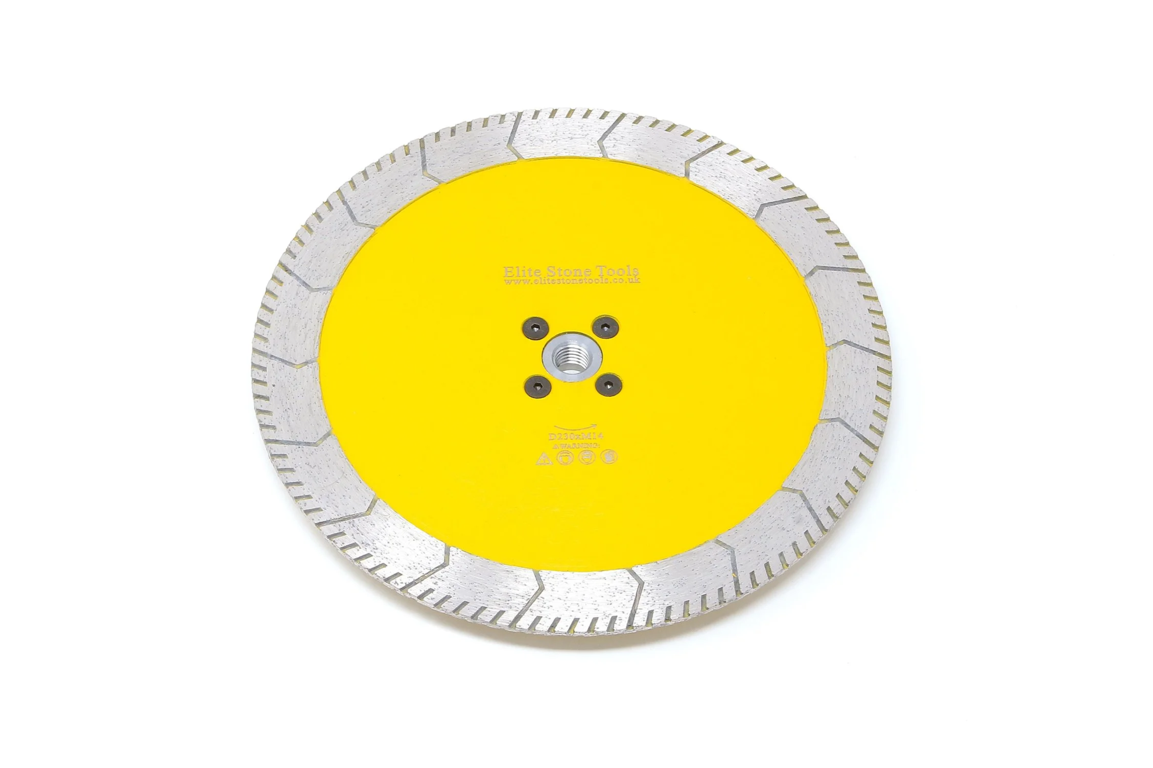 230mm Cutting and grinding blade, with 50mm steel flange