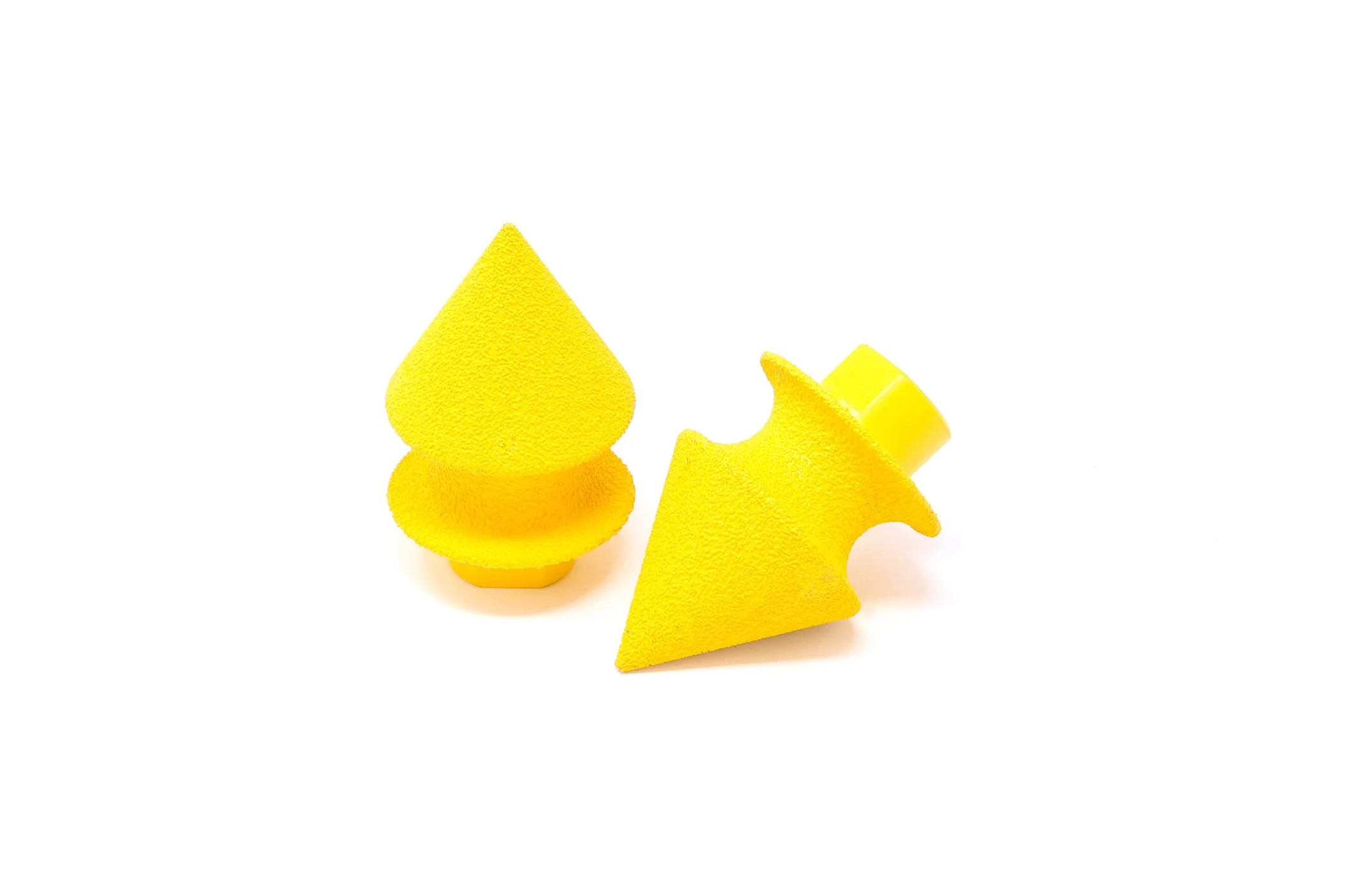 V20 Vacuum brazed bullnoser with cone with M14 fitting 36 grit
