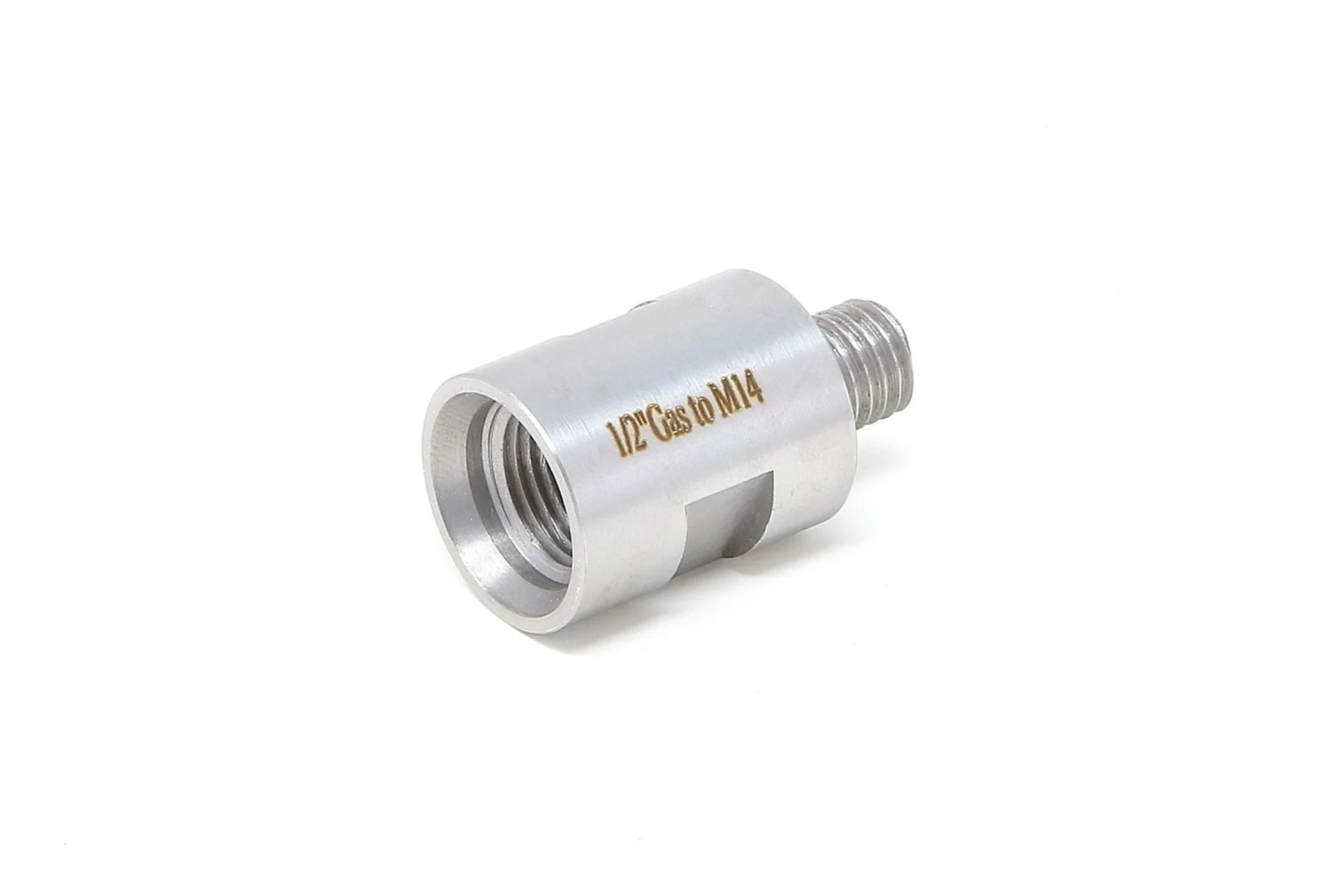 1/2" gas female to M14 male adaptor