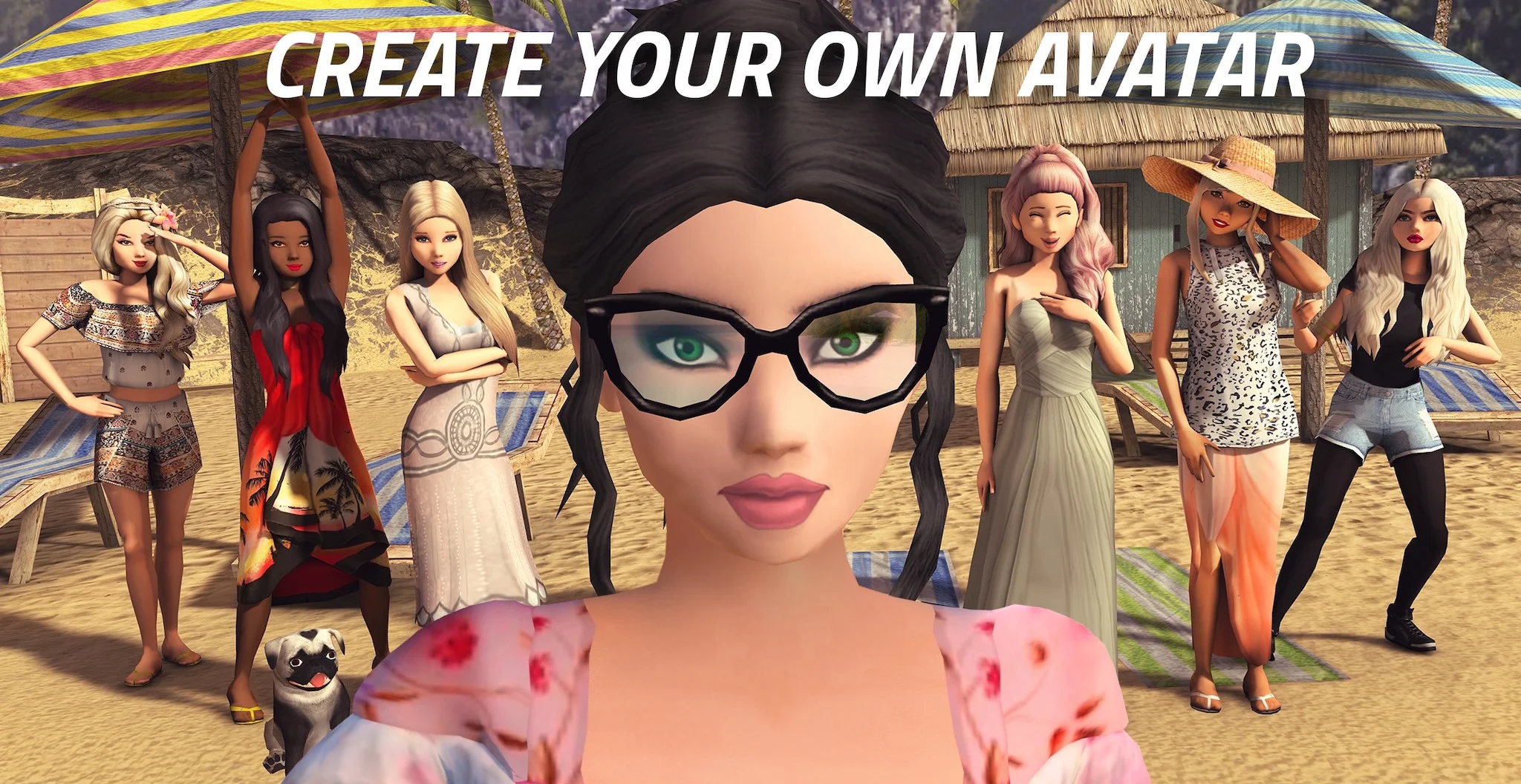  Avakin Life advertisement on Google Play 