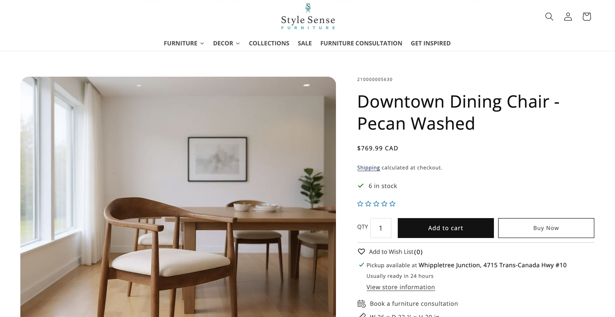  Screenshot of an e-commerce product page 