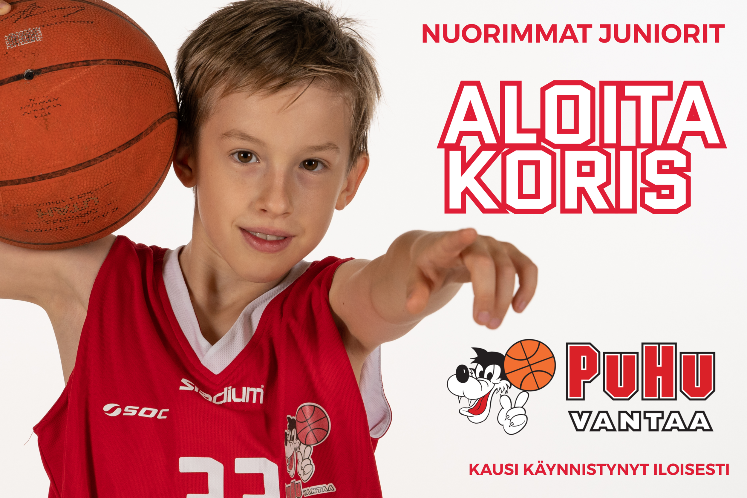 ALOITA KORIS - NUORIMPIEN IKÄLUOKKAJOUKKUEIDEN KAUSI ON KÄYNNISTYNYT PIRTEÄSTI