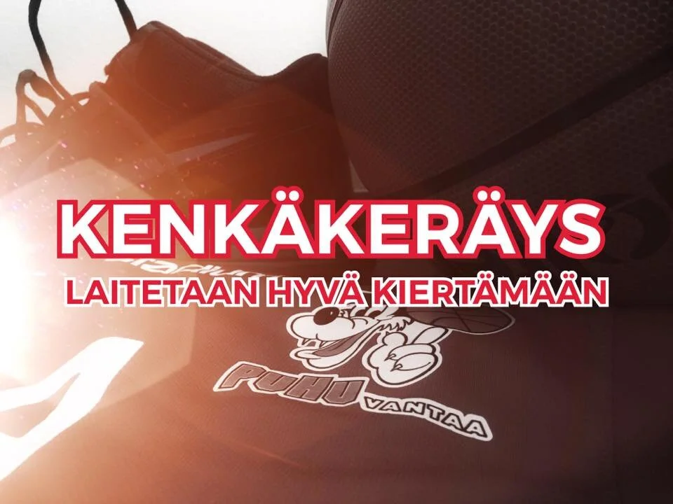 KENKÄKERÄYS MARTSARISSA SU 8.12. JA 15.12. OTTELUIDEN YHTEYDESSÄ