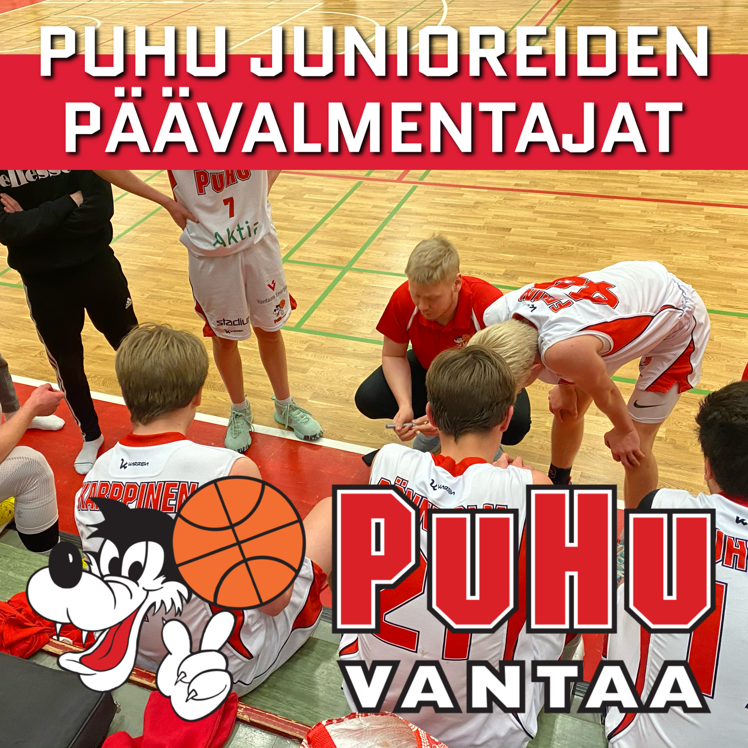 PUHU JUNIOREIDEN PÄÄVALMENTAJAT KAUDELLE 2020-21