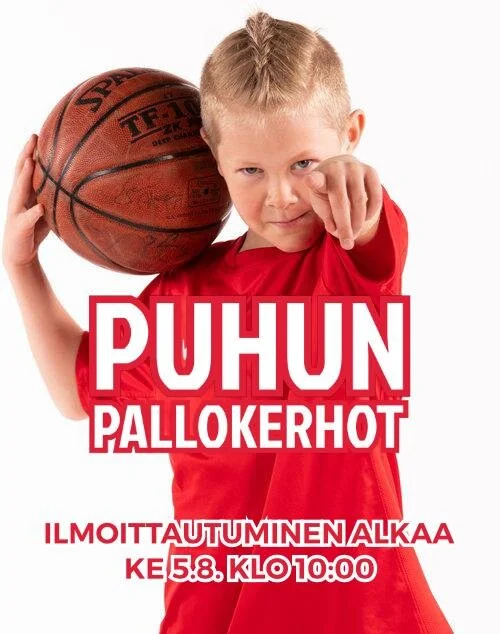 ILMOITTAUTUMINEN PALLOKERHOIHIN ON NYT AUKI!