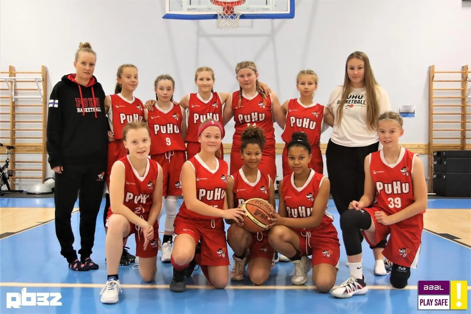 PUHUN 14-VUOTIAAT TYTÖT PELASIVAT BBBL-SARJAN TURNAUKSEN LATVIASSA