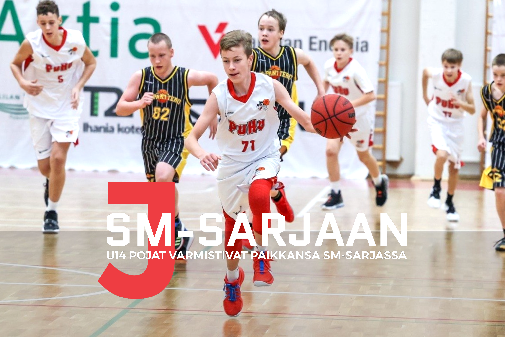 PUHUN U14 POJAT SM-SARJAAN!
