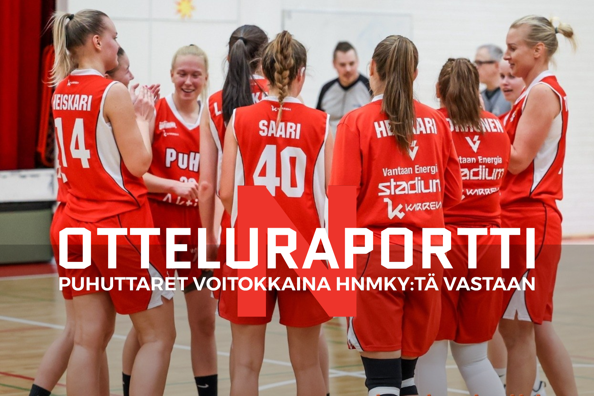 N1D: PUHUTTARET HIENOON VOITTOON HELSINGIN NMKY:TÄ VASTAAN