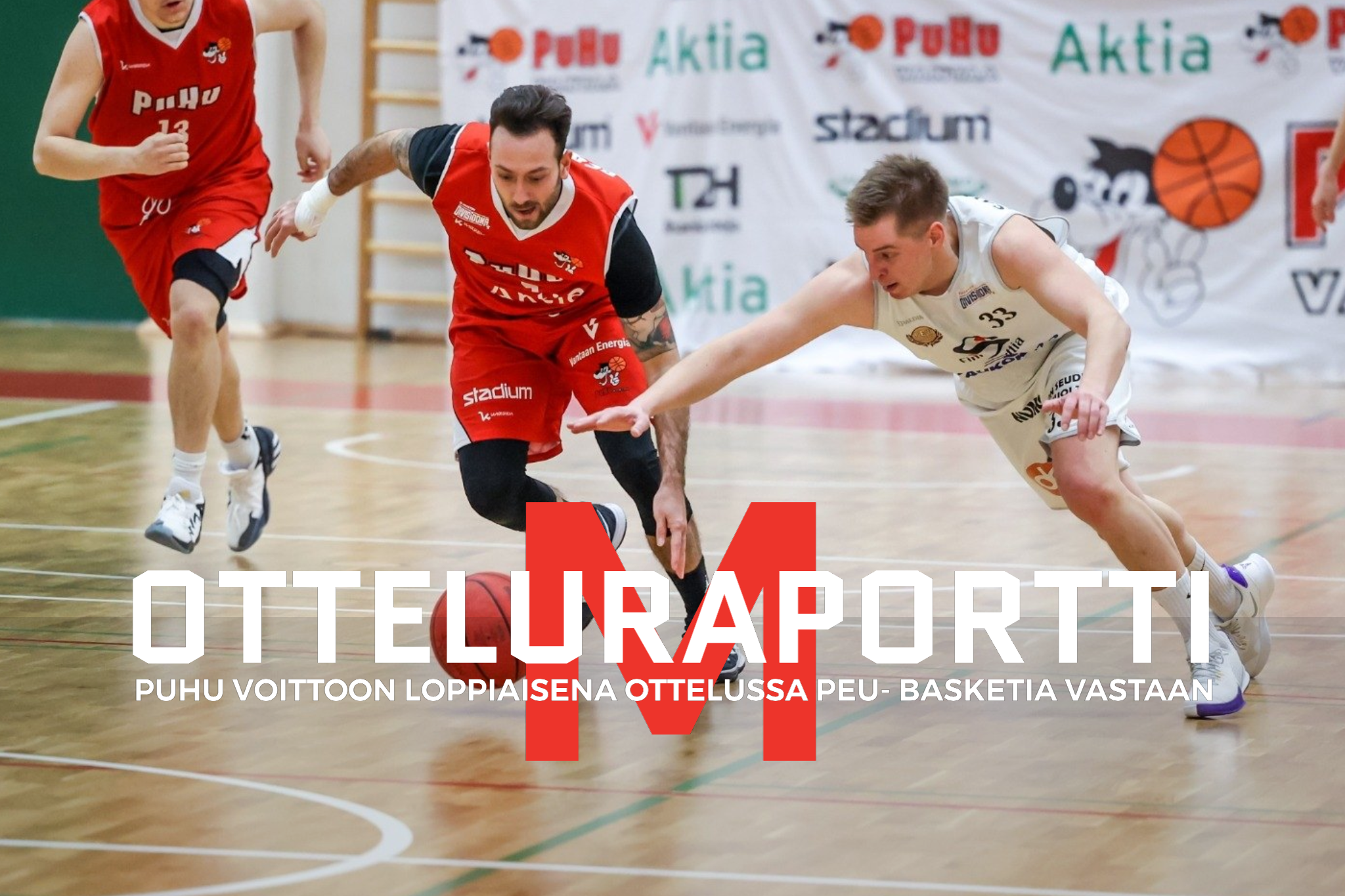 M1DB: VUOSI 2021 KÄYNTIIN VOITOKKAASTI KOTIOTTELUSSA PEU-BASKETIA VASTAAN