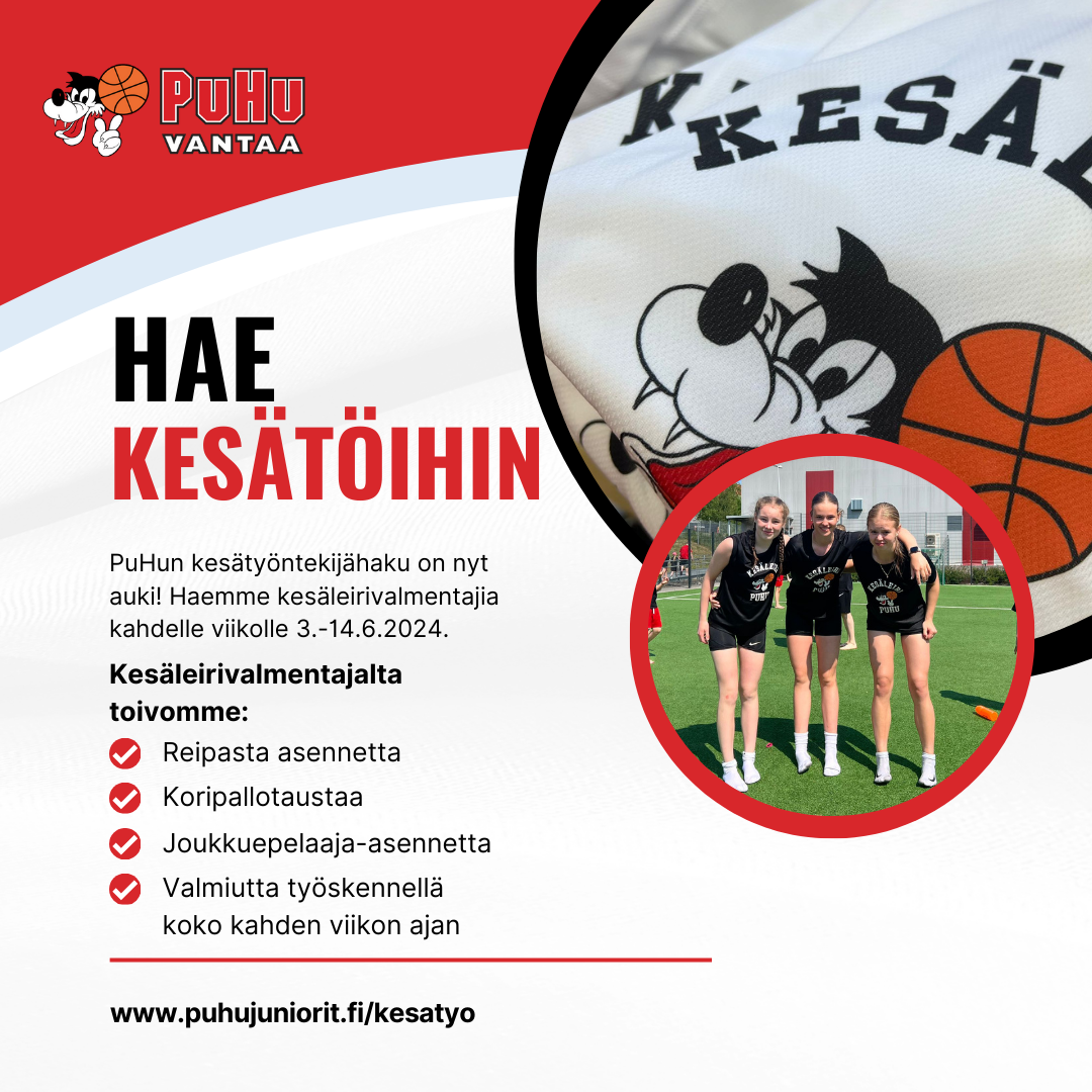 LEIRIOHJAAJAKSI PUHUN KESÄLEIREILLE