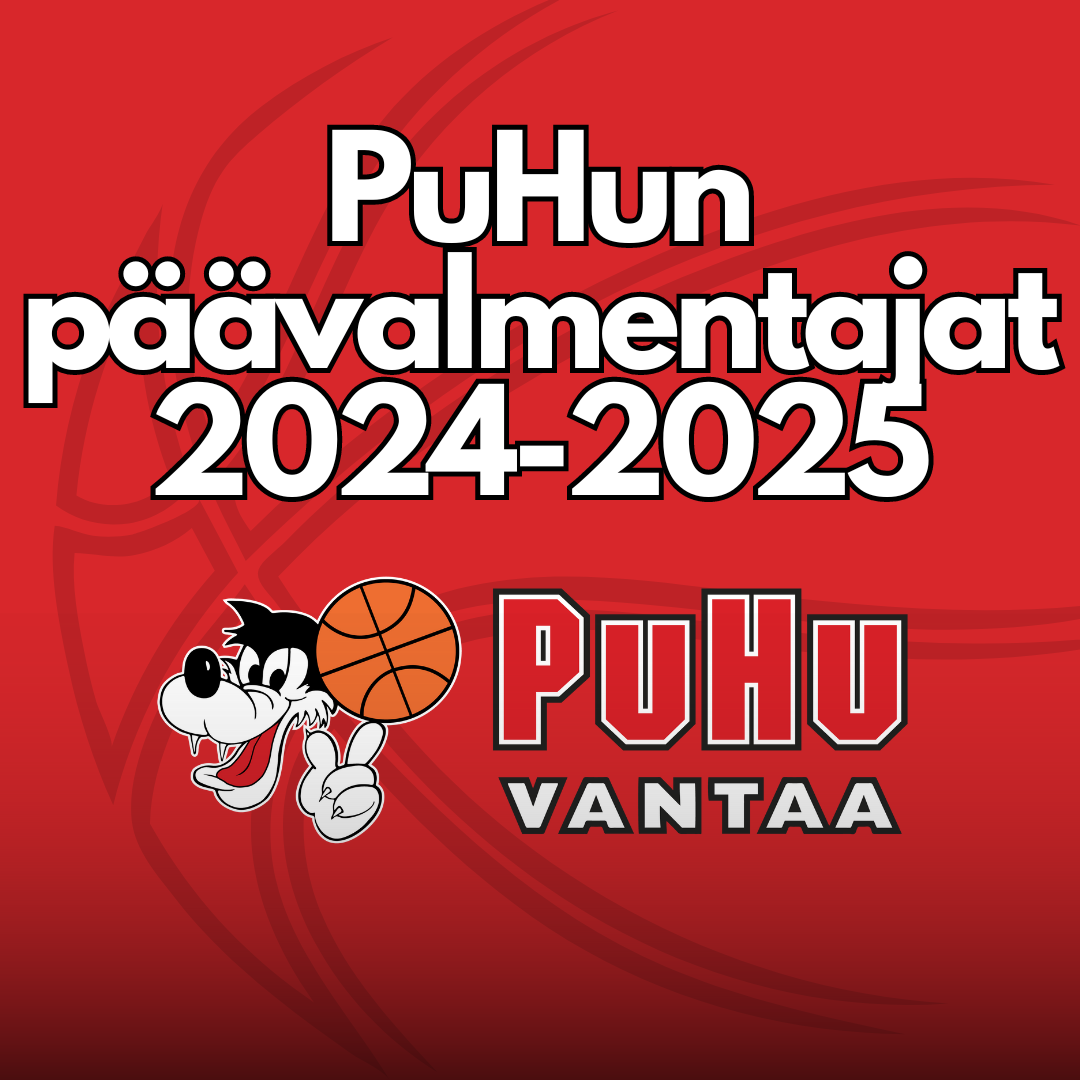 PuHun päävalmentajat kaudella 2024-25