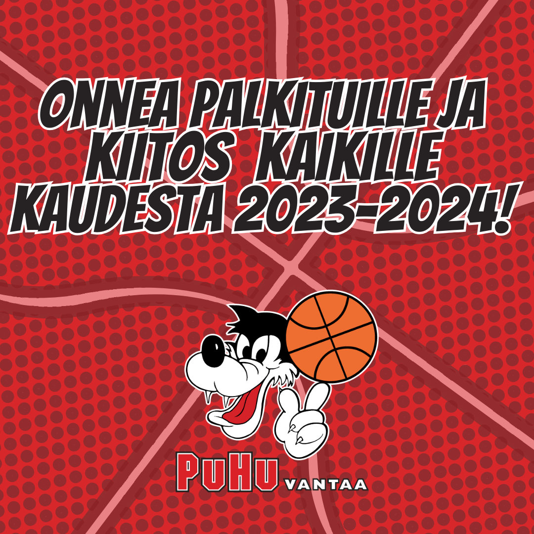 Kauden 2023-2024 palkitut