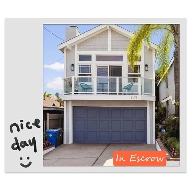 So happy to be a part of this journey. My first time buyers have found their dream house to start a brand new chapter of their life. ☀️🌊🌴 Hope for a smooth escrow! 🤞🏼