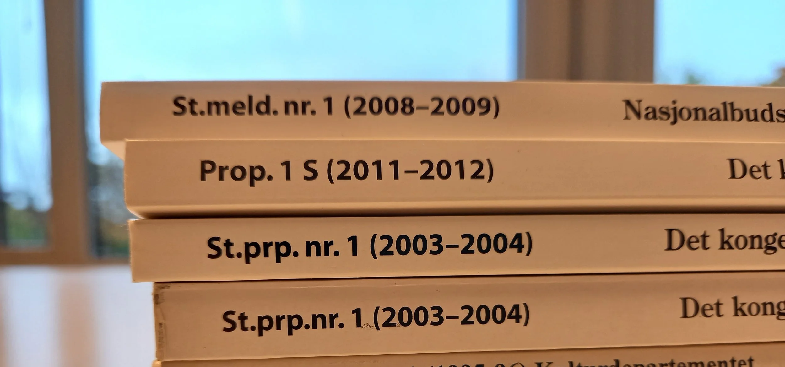 Endringer i statsbudsjettet