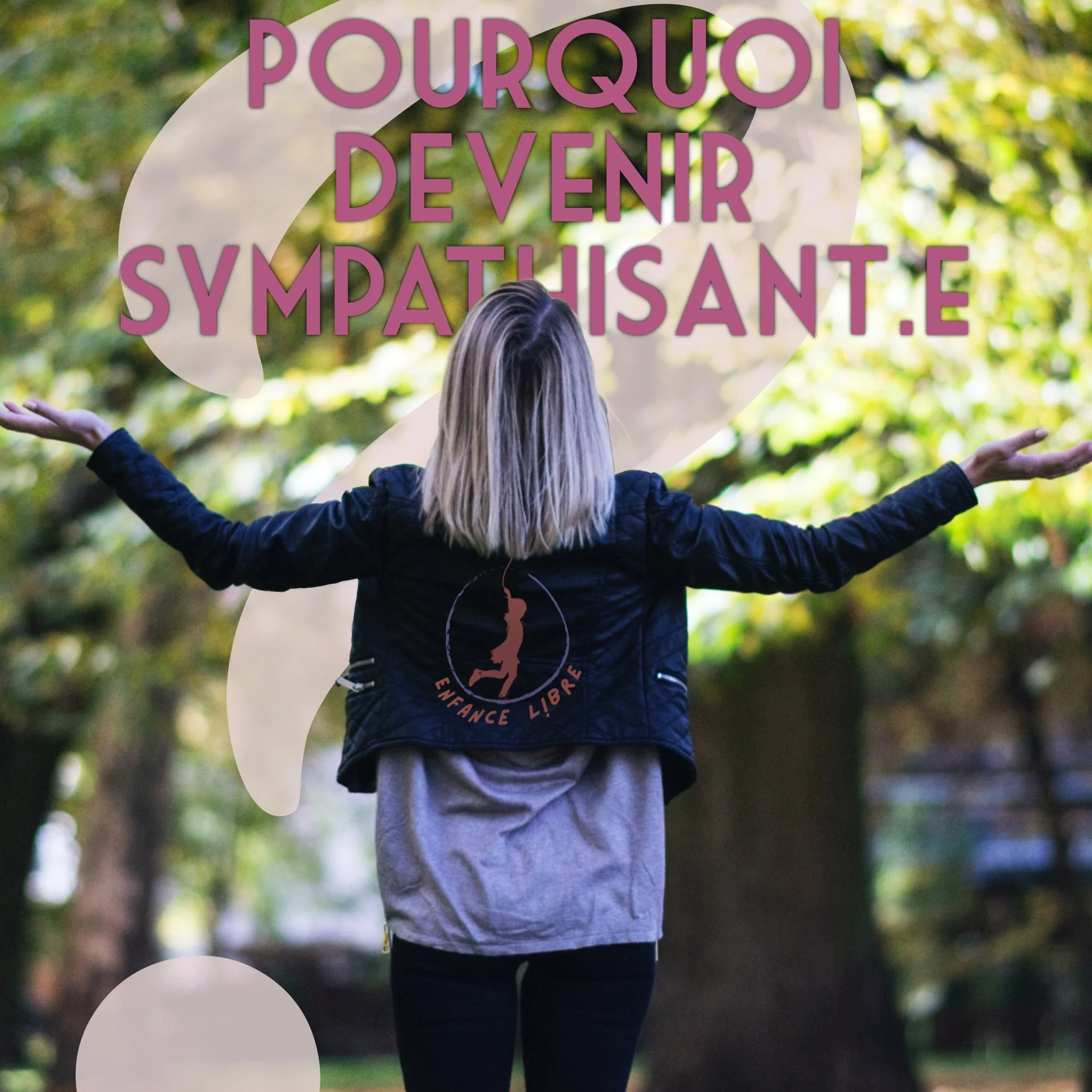 Pourquoi devenir sympathisant.e