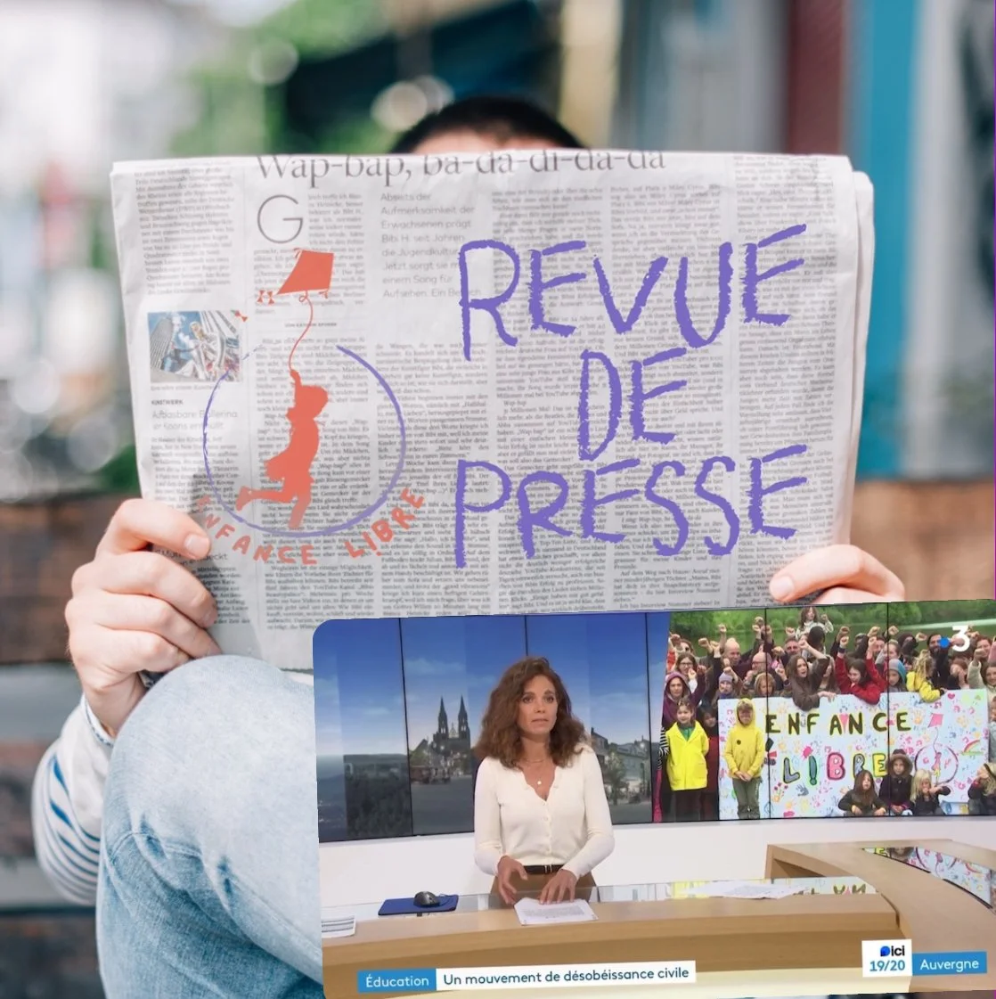 Reportage France 3 Auvergne aux rencontres nationales