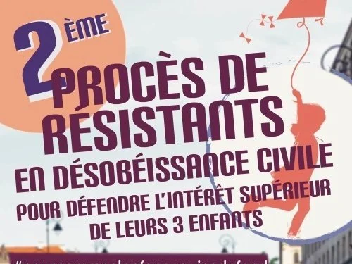 ⚖️ Procès de désobéissant-e-s - rappel ⚖️Le second procès de Mathilde et Thomas