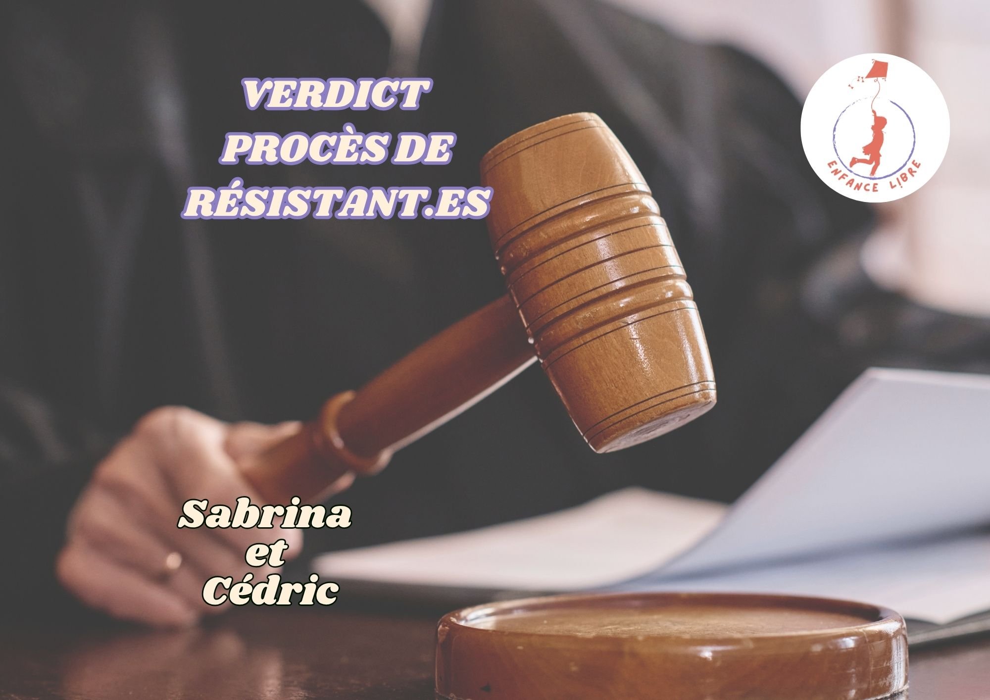 Verdict Sabrina et Cédric