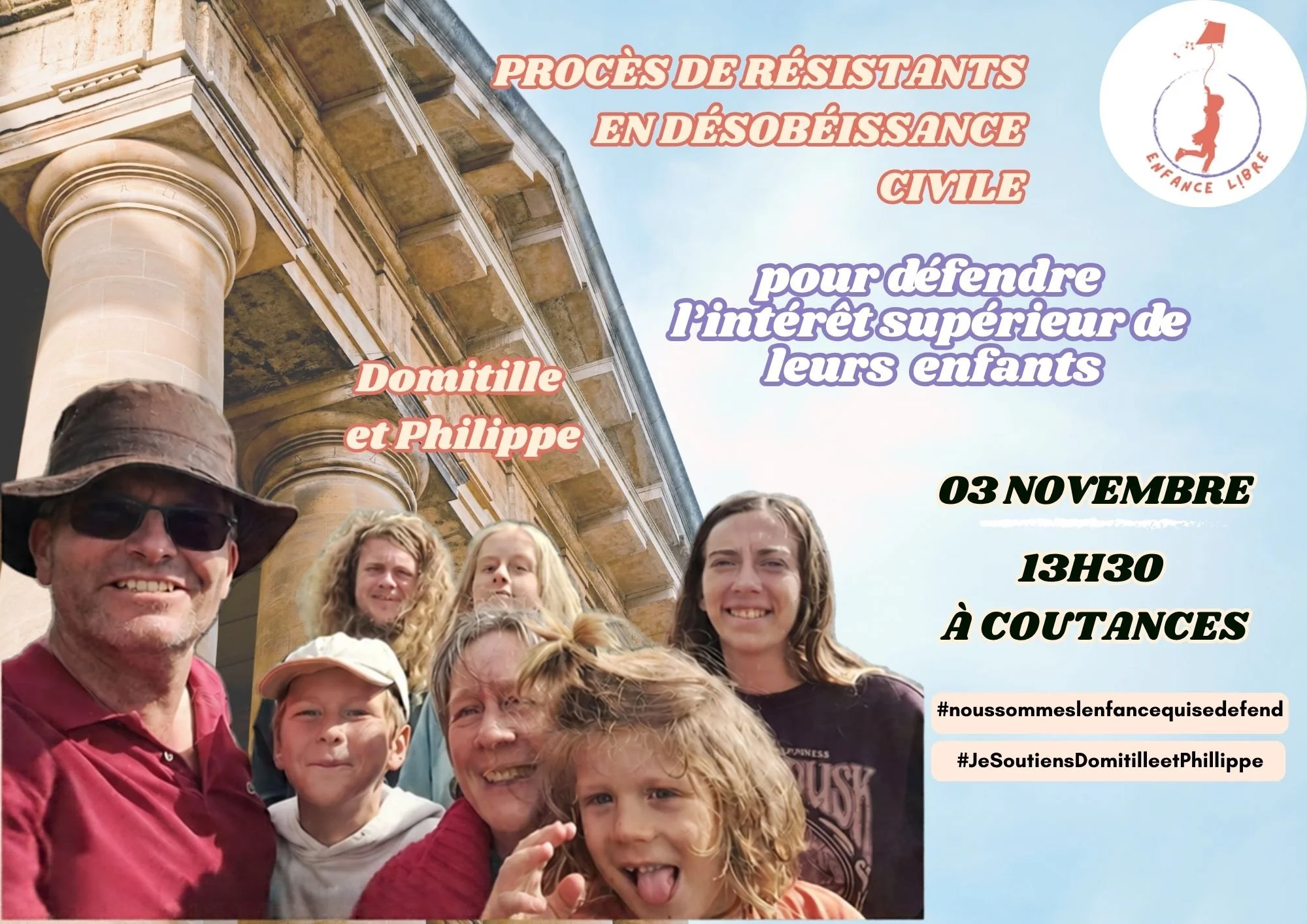 Annonce du procès j-7 Domitille &amp; Philippe