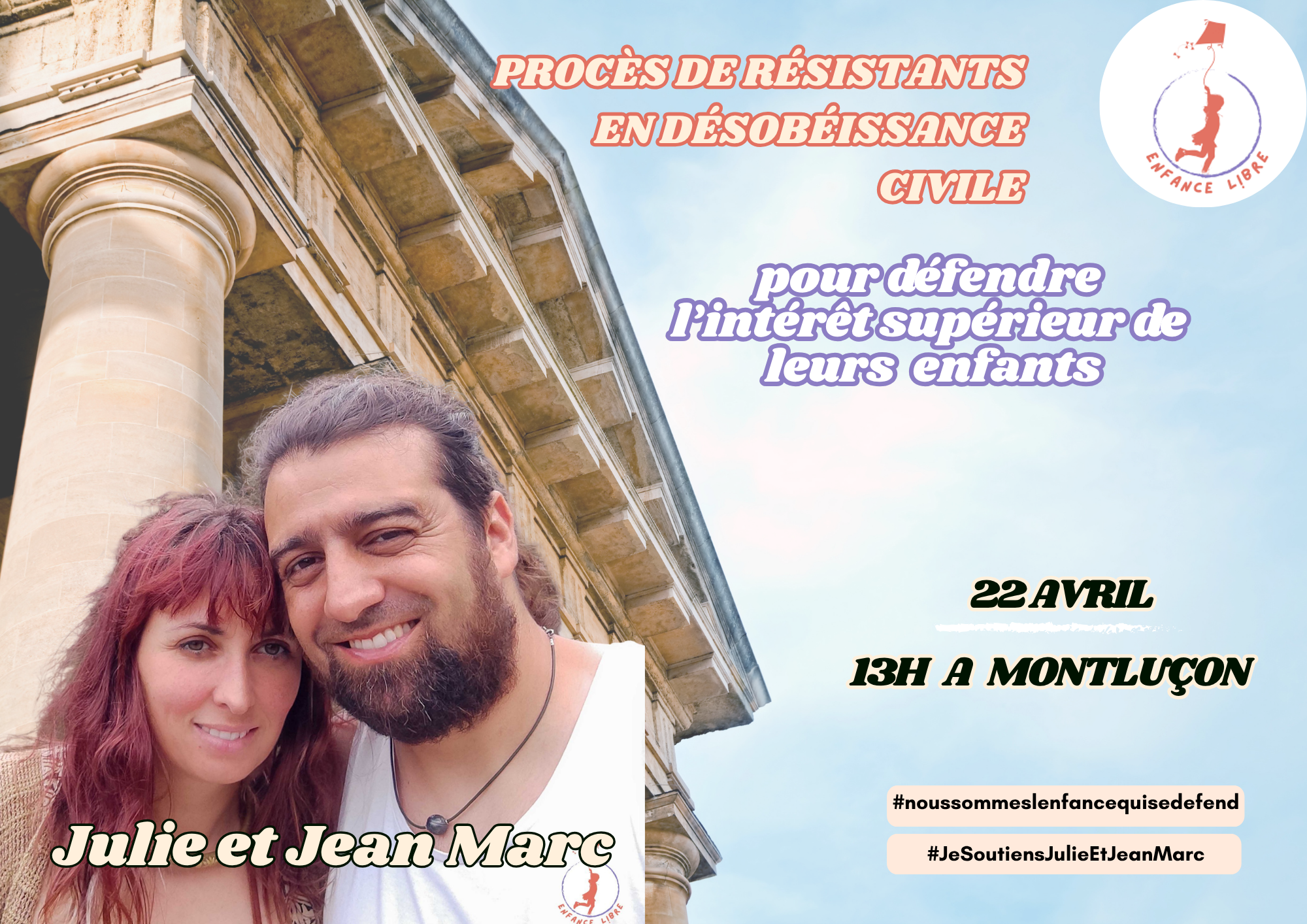 Annonce procès Julie et Jean-Marc