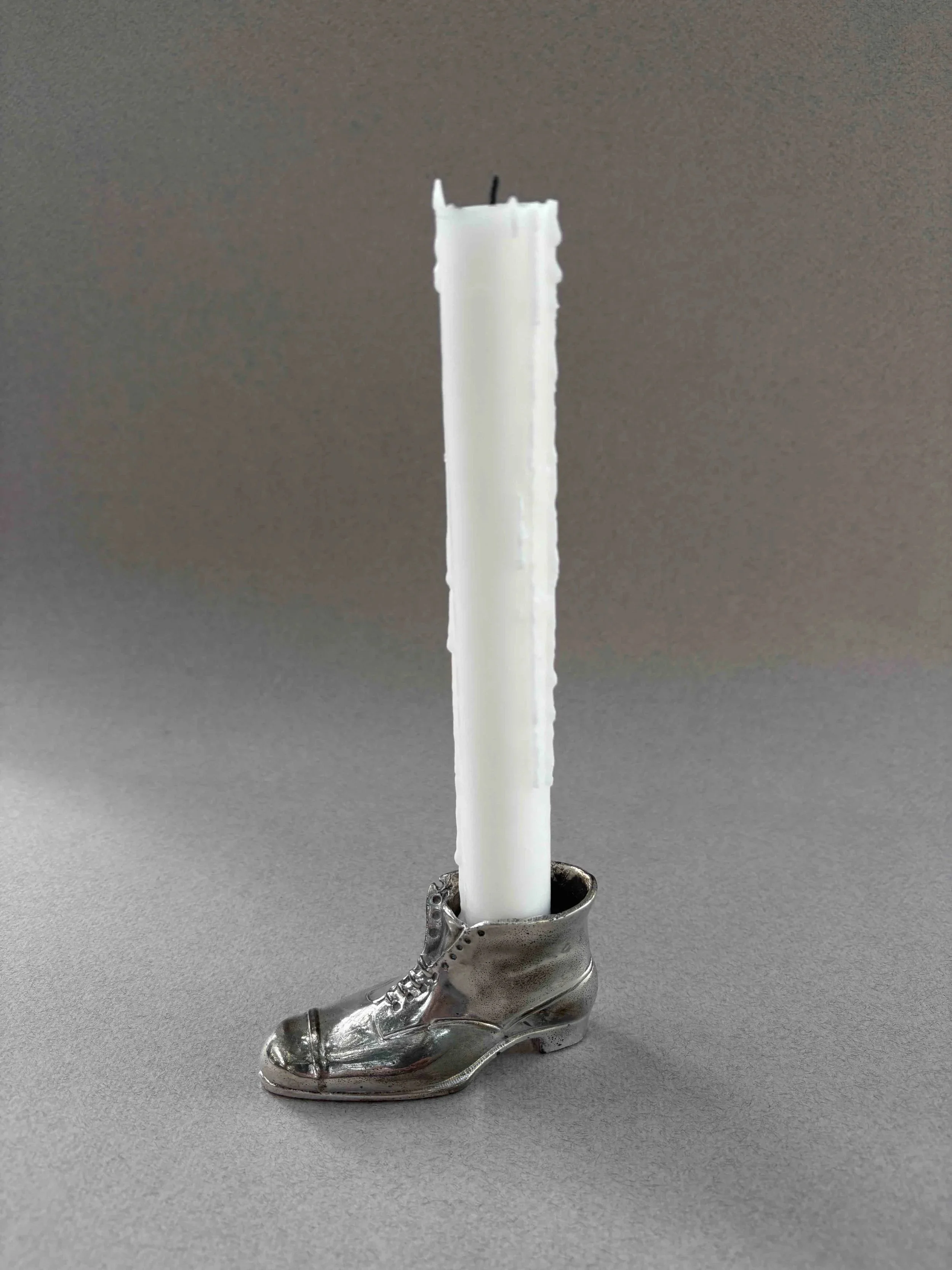Shoe candle holder