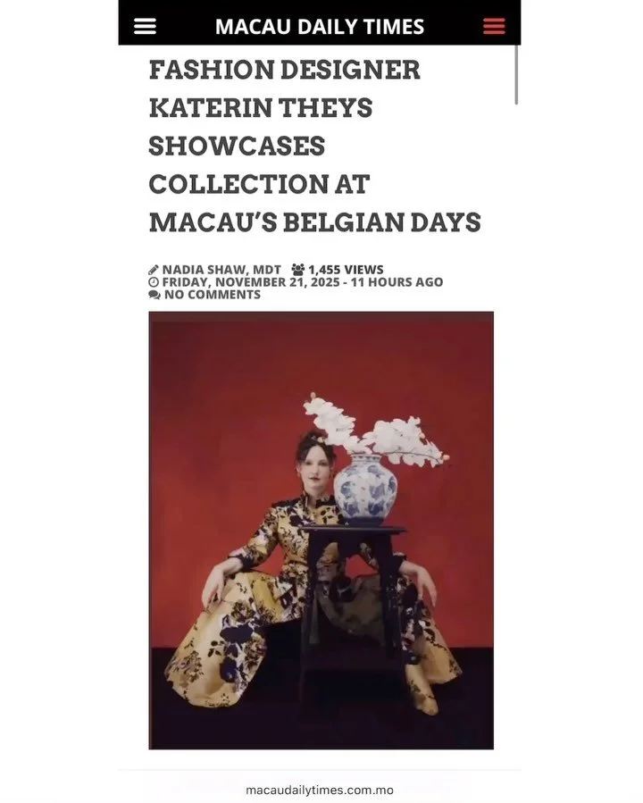 Thank you Macau Daily Times ✨
#linkinbio 
@ritzcarltonmacau 
@belgiandayshk 
@belgiuminhongkong