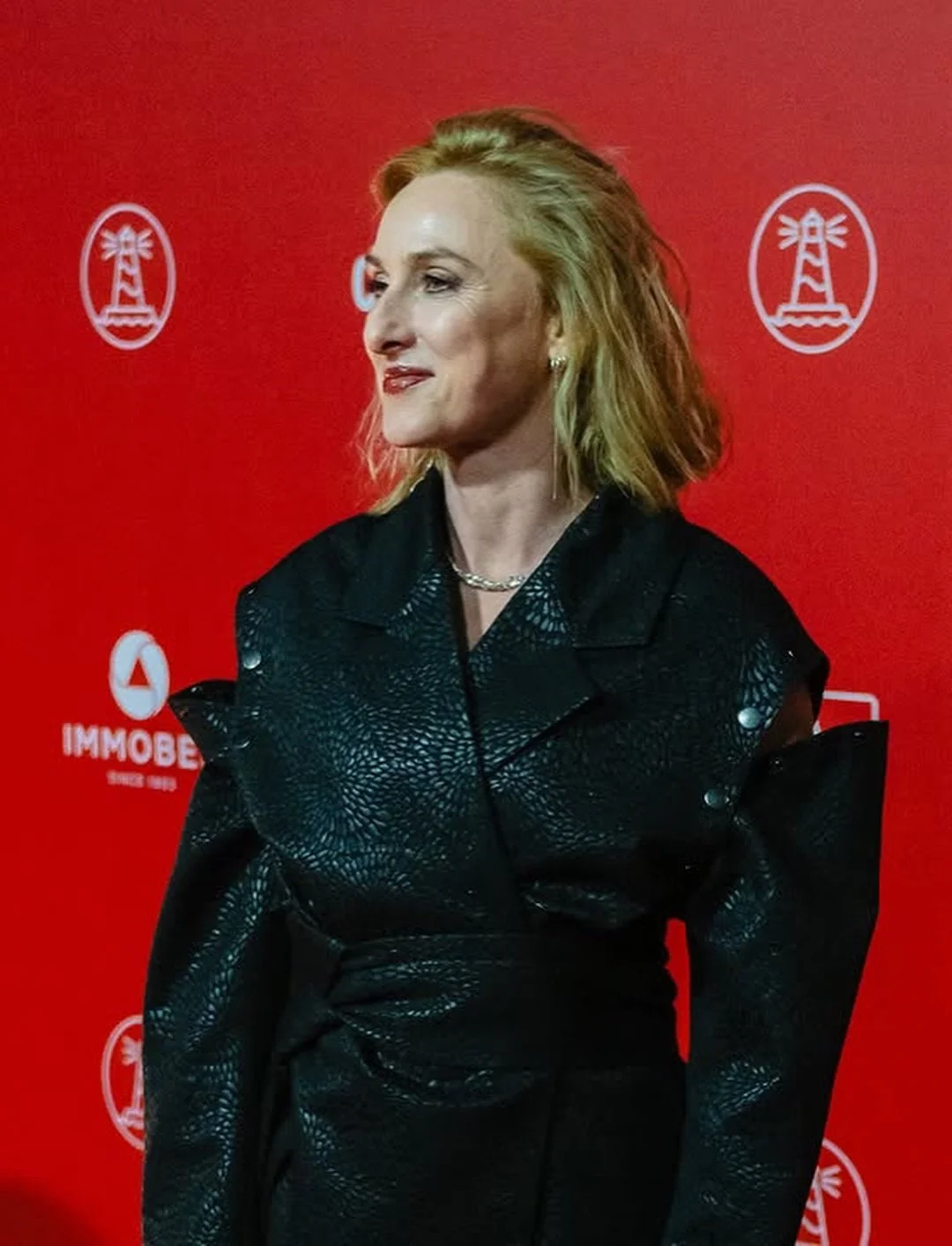 #filmfestival Master Ruth Becquart receives a star during the opening night of the 18th Film Festival Oostende, and I am so honoured to see her wearing @katerintheys &hearts;️

Thank you @ruthbecquartofficial 
@filmfestivaloostende