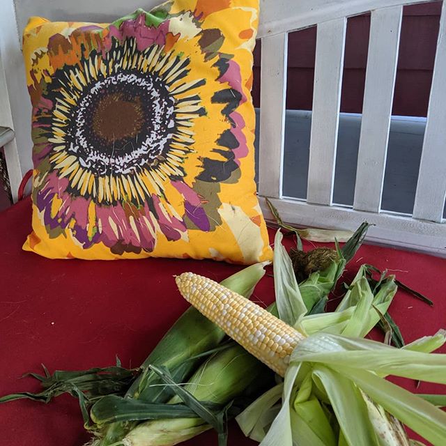 My fav of summer, fresh sweet corn from the fields around Hilliard, Ohio.
