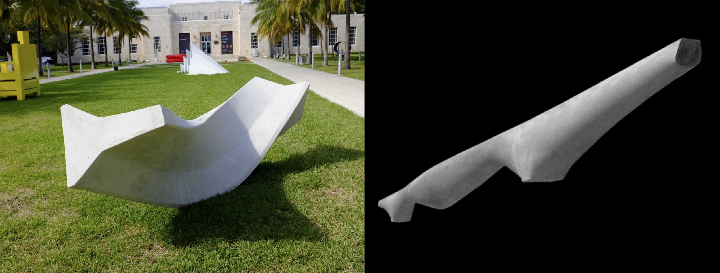 Figure 1: Concrete simply reflects the mould – so we should make the mould such that the resulting element is structurally appropriate, using the right amount of material, and no more .