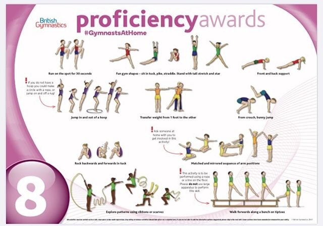 Here&rsquo;s some ideas of some gymnastics basics you might like to try at home 🏠 #gymnastics #gymnast #gym #practice #sport #skills #tumbling #basics #training #balancing #movement #bars #strength #proficiency #Britishgymnastics #children #class #p