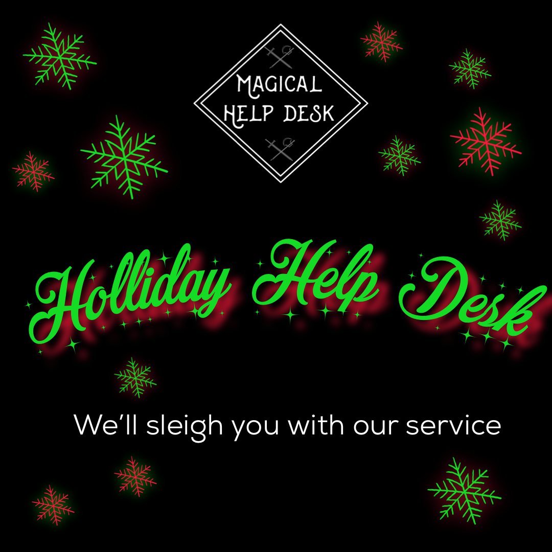 Magical Help Desk Holiday Help Desk Intramersive Media Llc