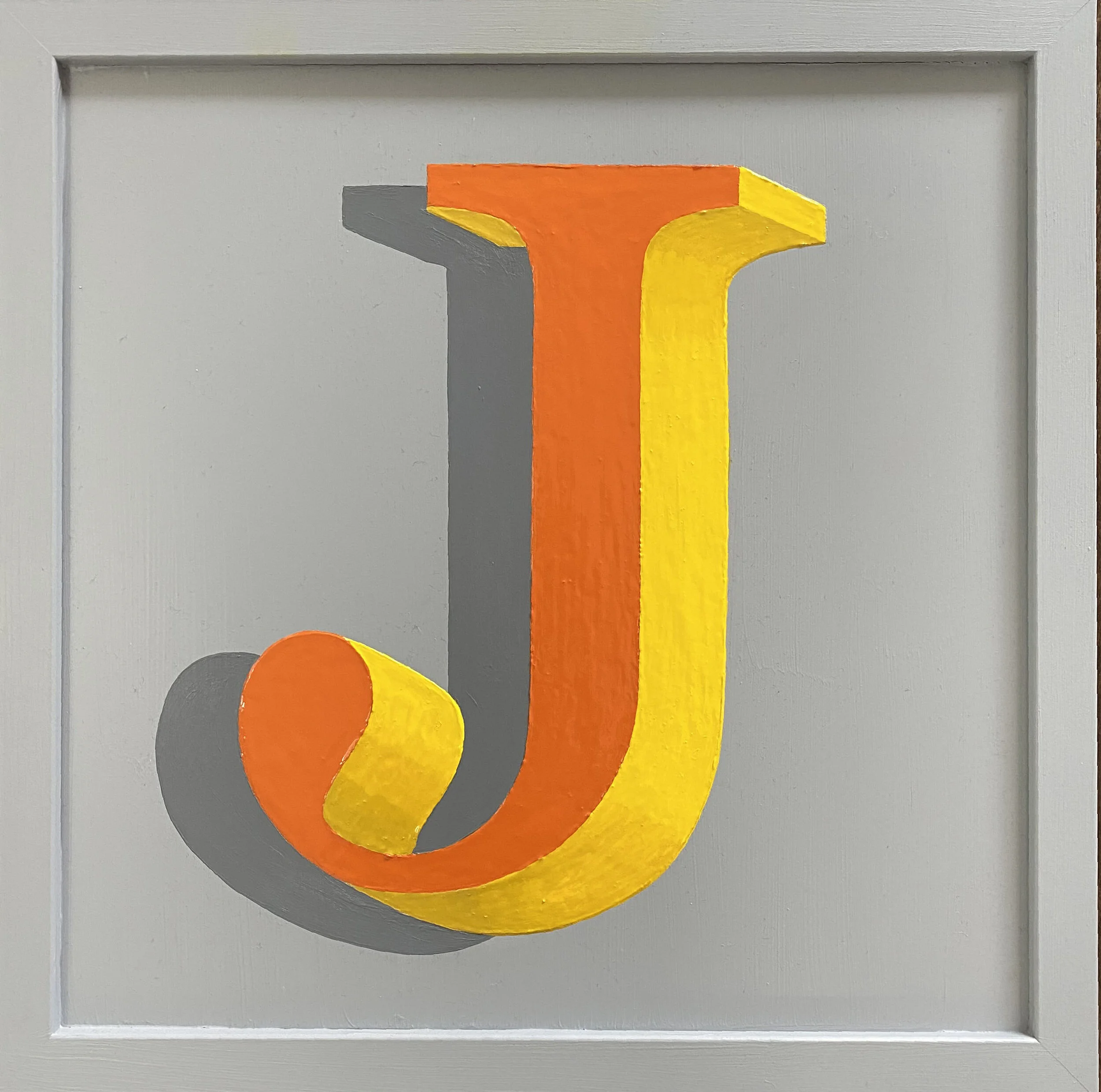 Hand painted letter wall art / sign