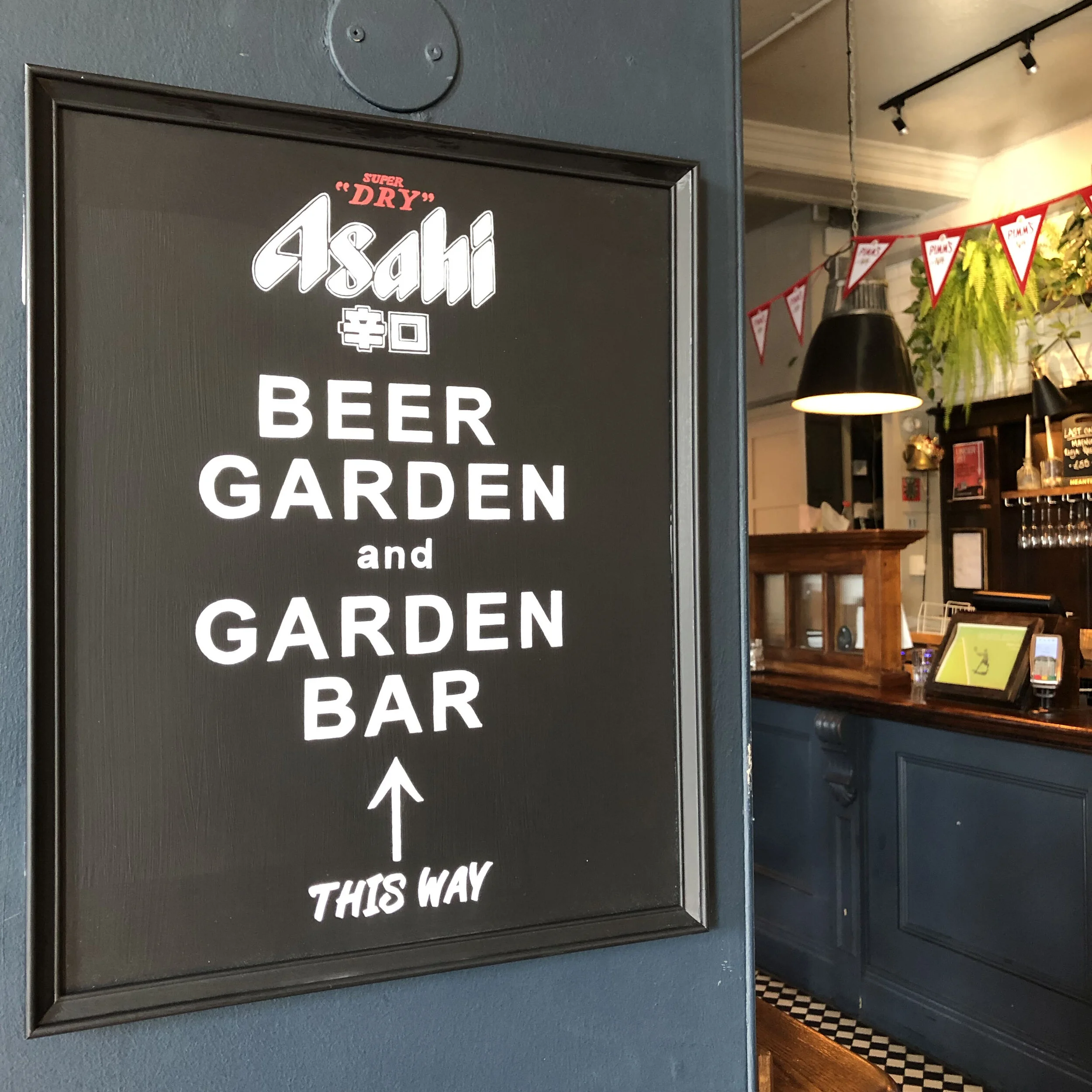 Commissioned project. Hand painted Asahi branded artwork.