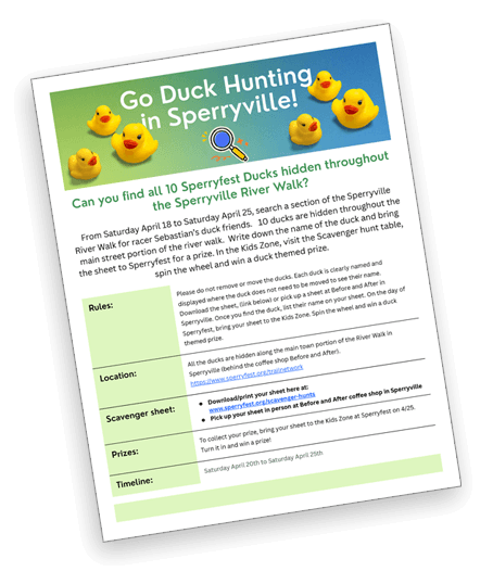 image of scavenger hunt rules