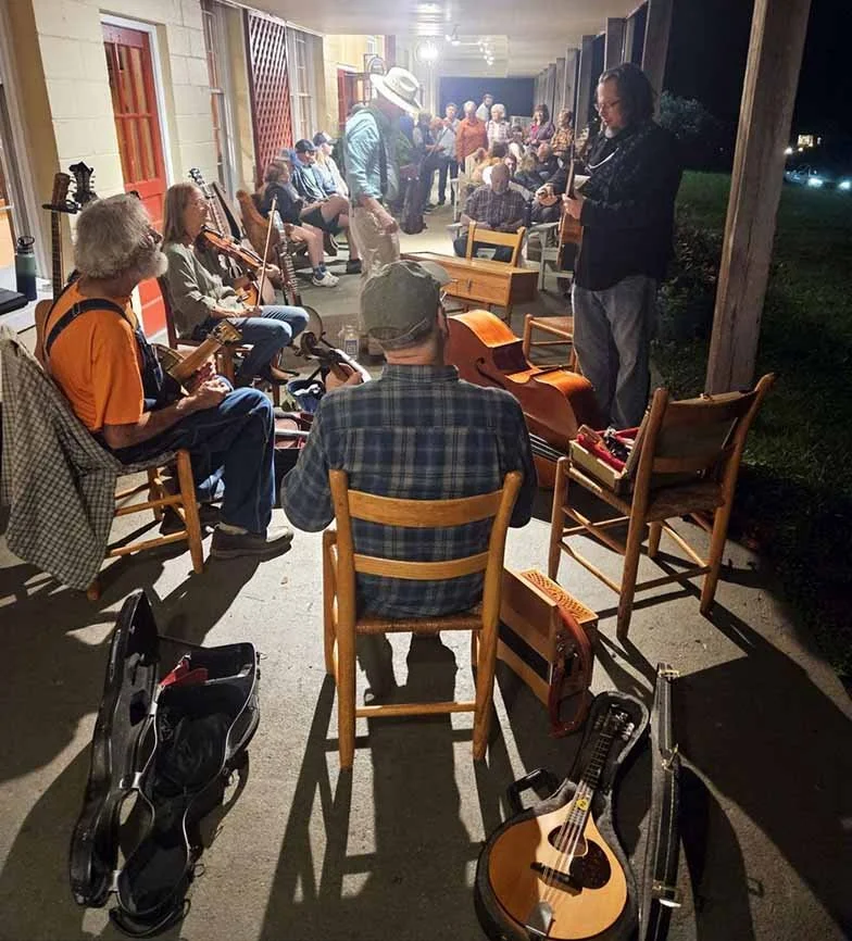 Photo of a pickin' party by Smokin' Trout