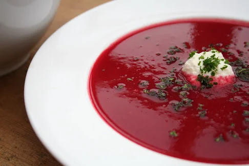 Ruby Red Soup