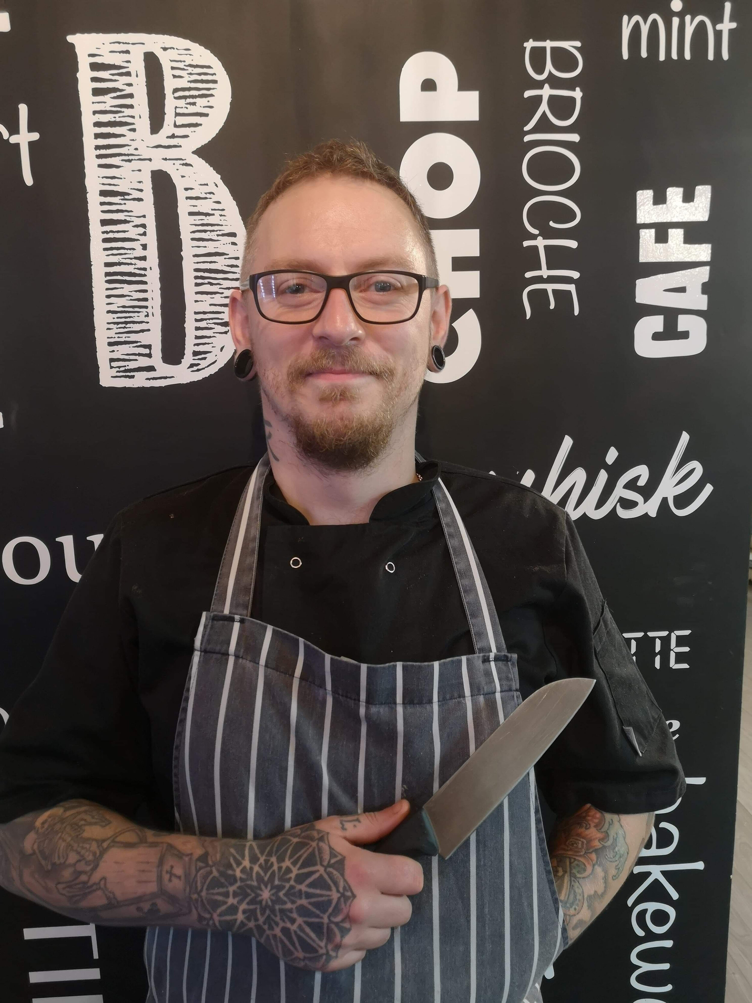 Adrian McCann - A life as colourful as the salads he prepares so well!