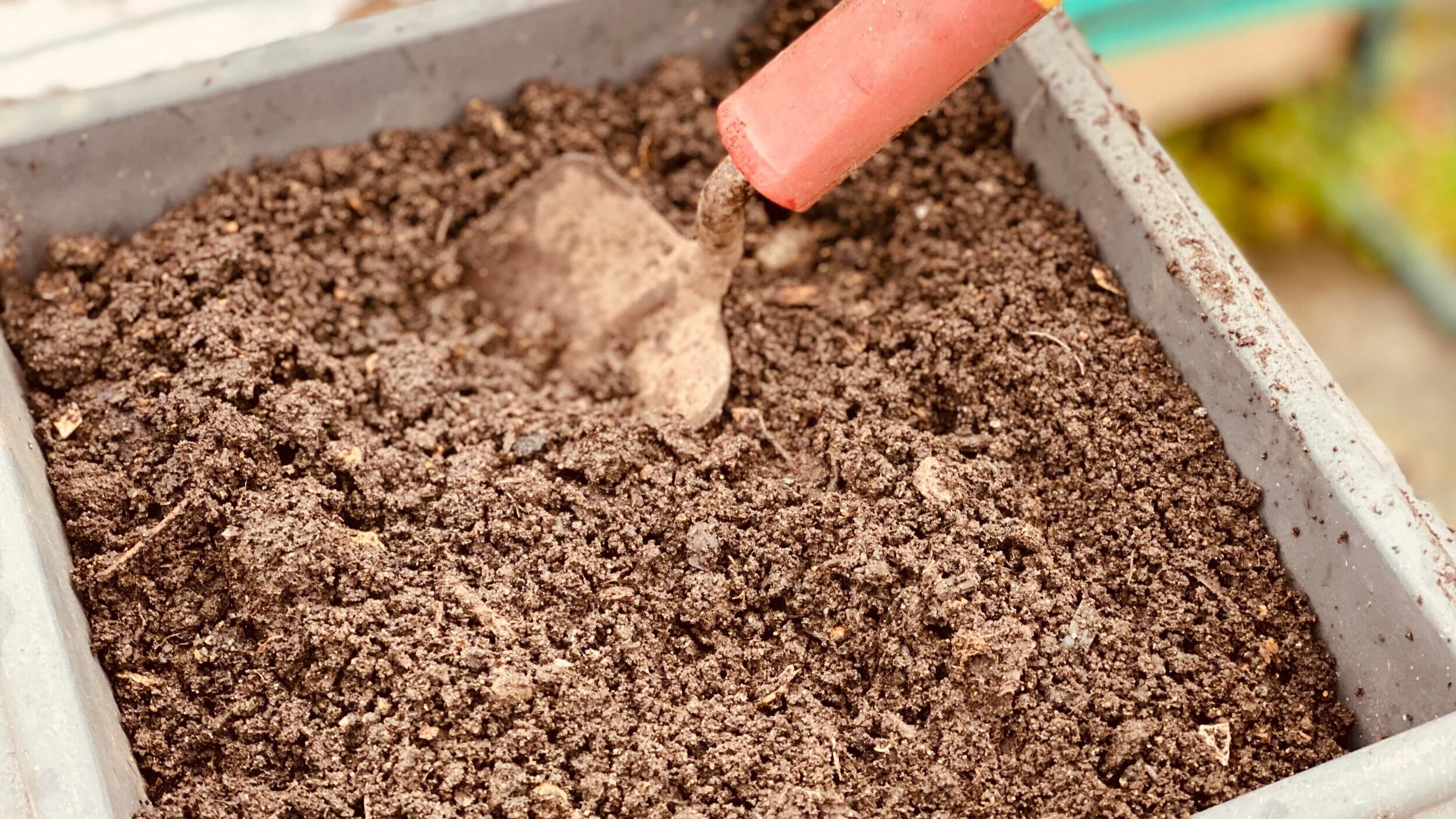 Our homemade compost ready to apply!