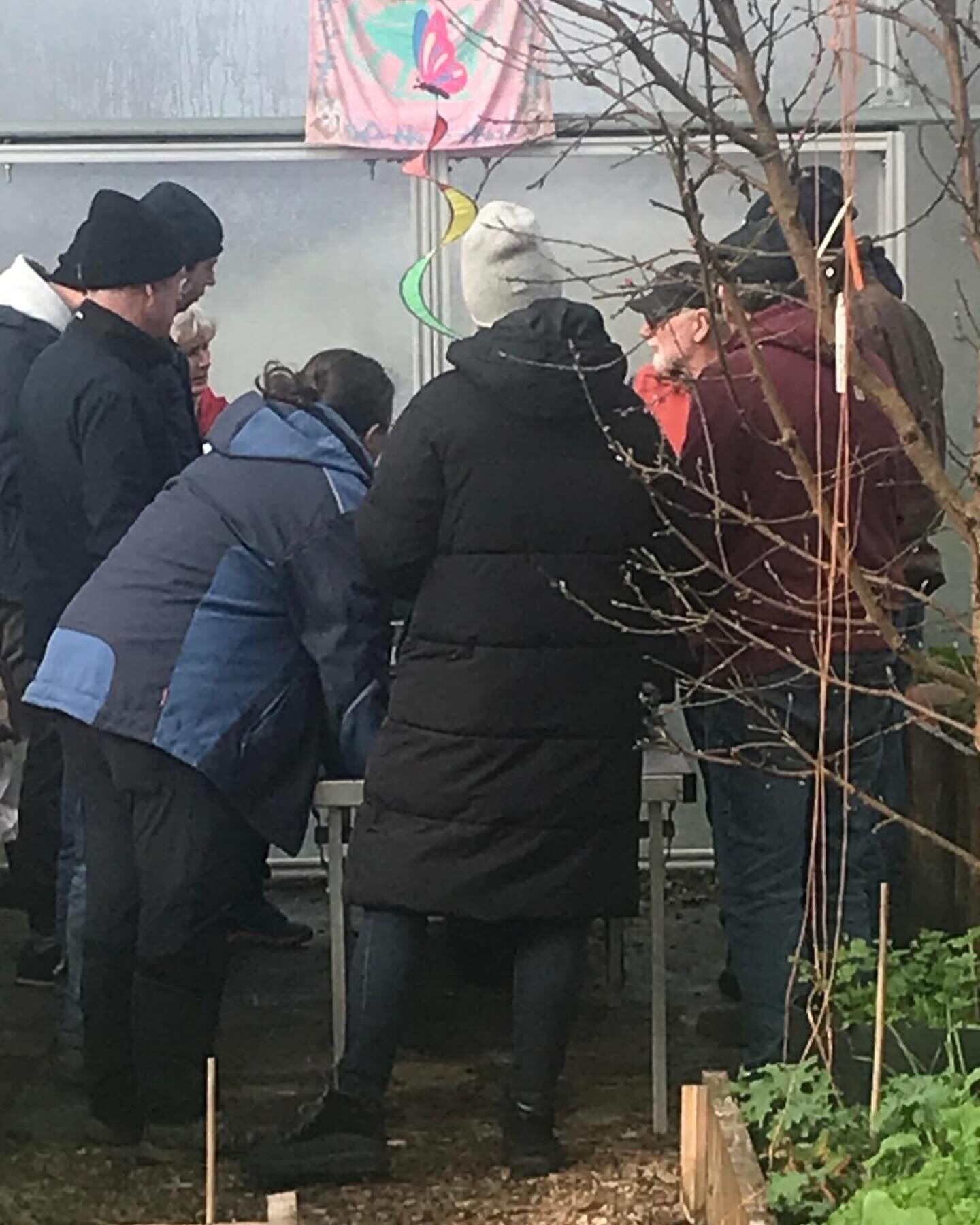 Busy Saturday in the polytunnel at Neantog. The interest in growing your own food is ever increasing and it&rsquo;s great to be a part of that movement and are able to inspire people to start their own polytunnel experience.
#polytunnels #selfsuffici