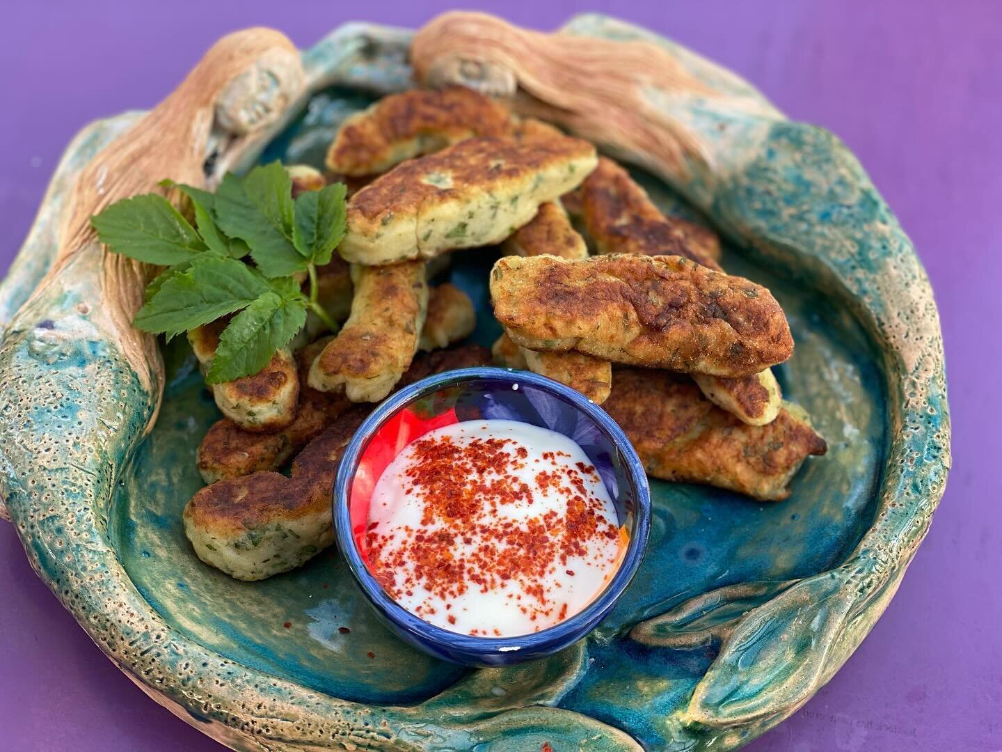 Ground elder dumplings are a delicacy!