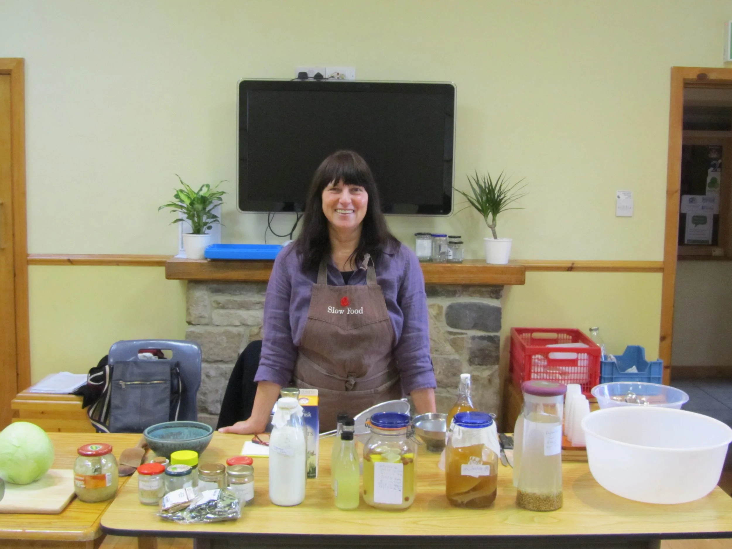 Gaby is fermenting.JPG