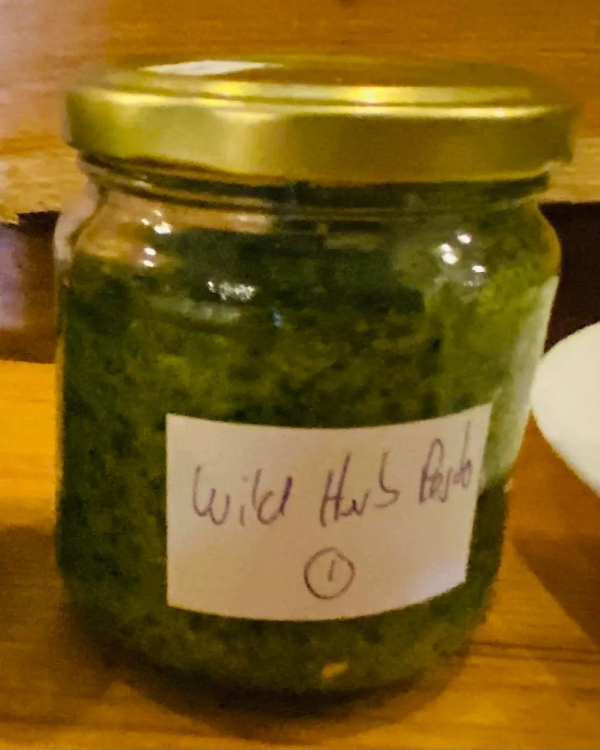 Mixed Wild Herb Pesto
