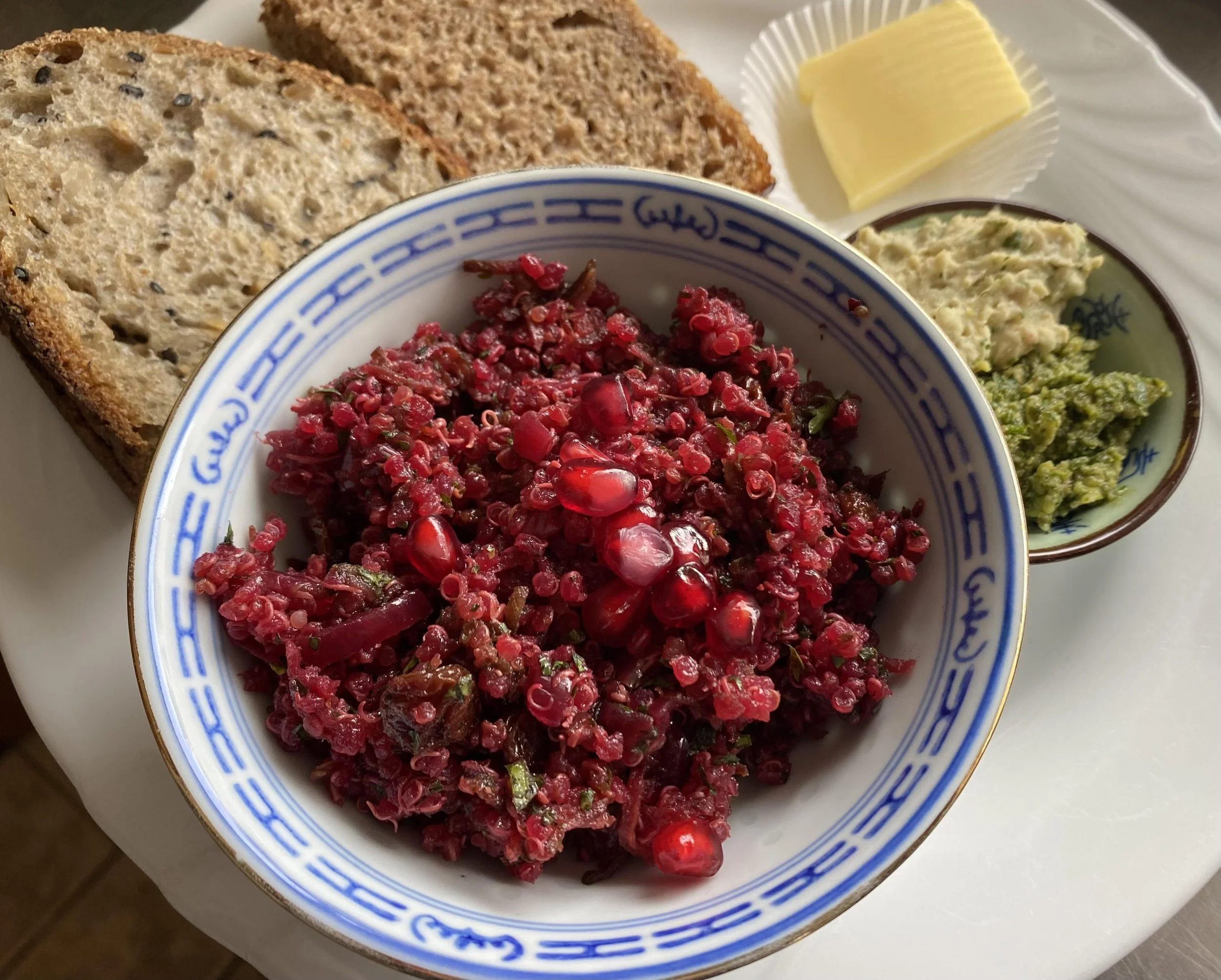 Beetroot and Quinoa Tabbouleh